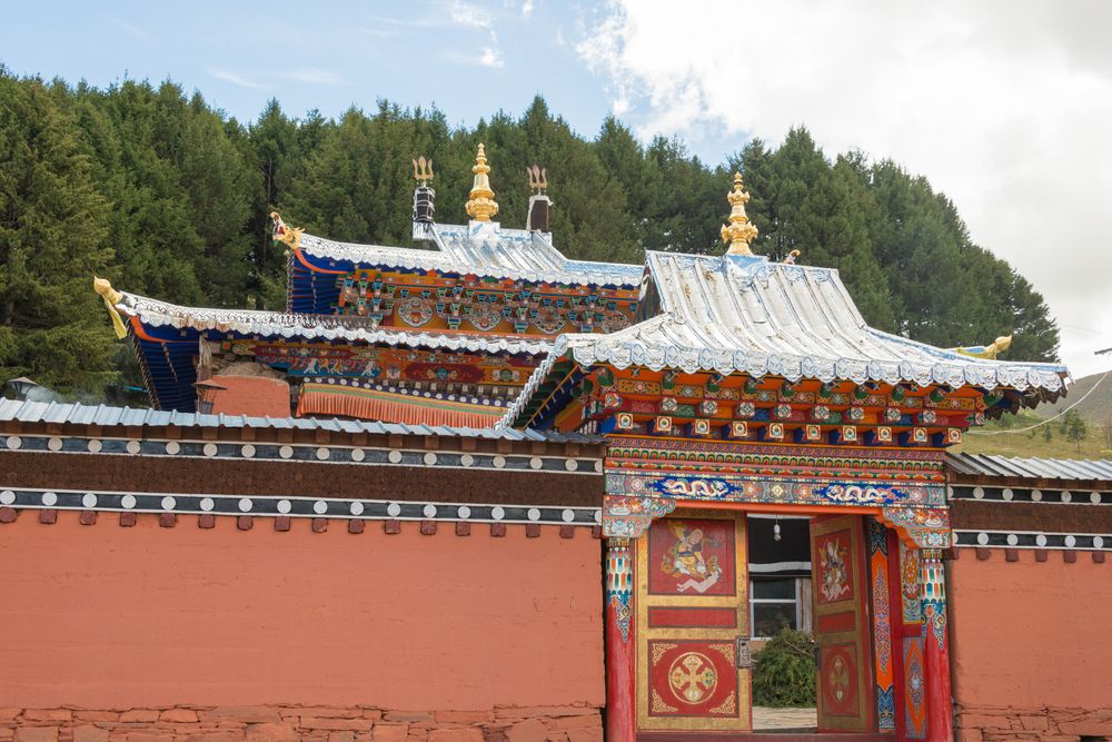 Kirti Gompa monastery is a Tibetan Buddhist community in Sichuan province, China.