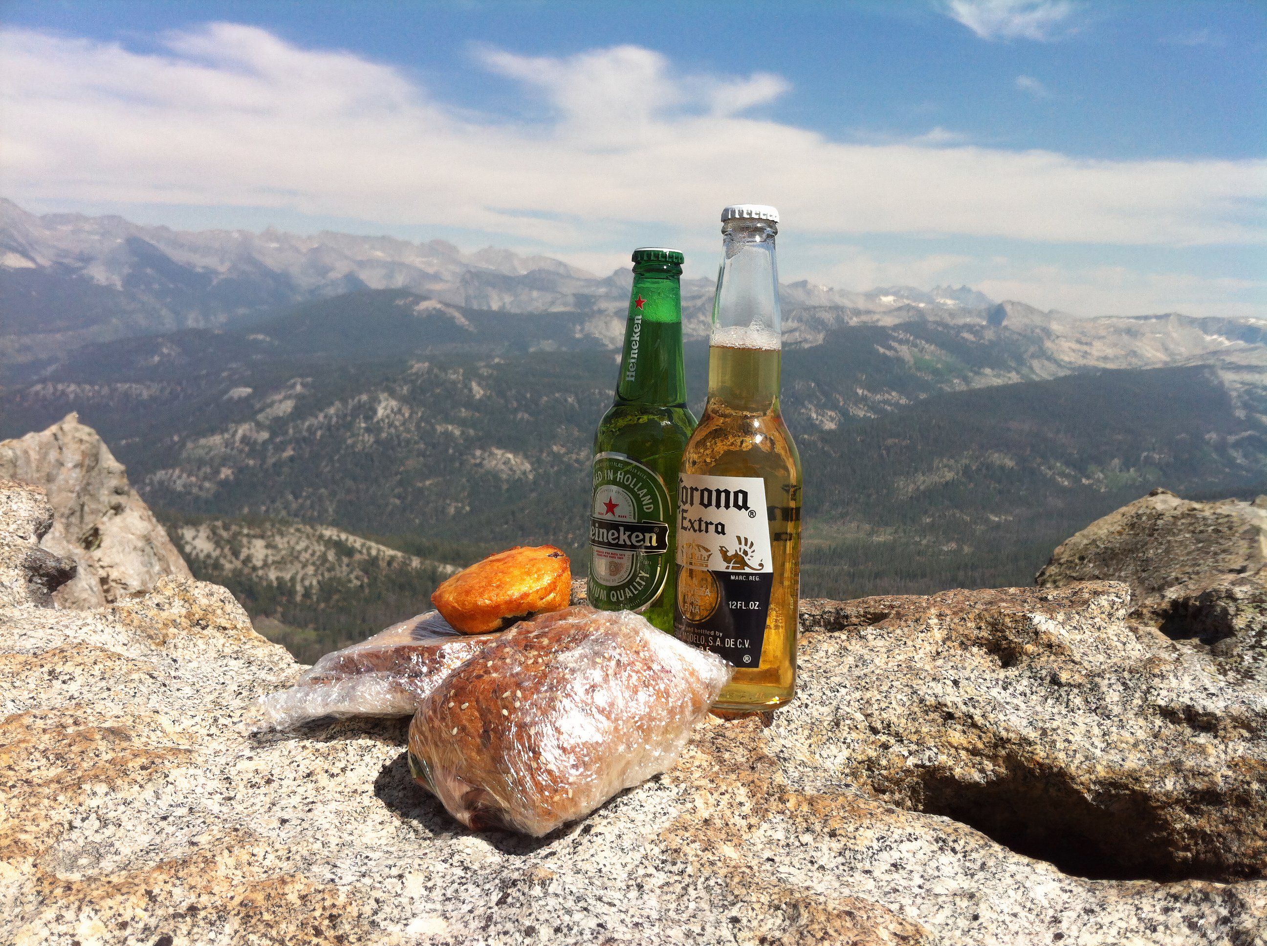 Picnic at Mitchell Peak, Sierra Nevada