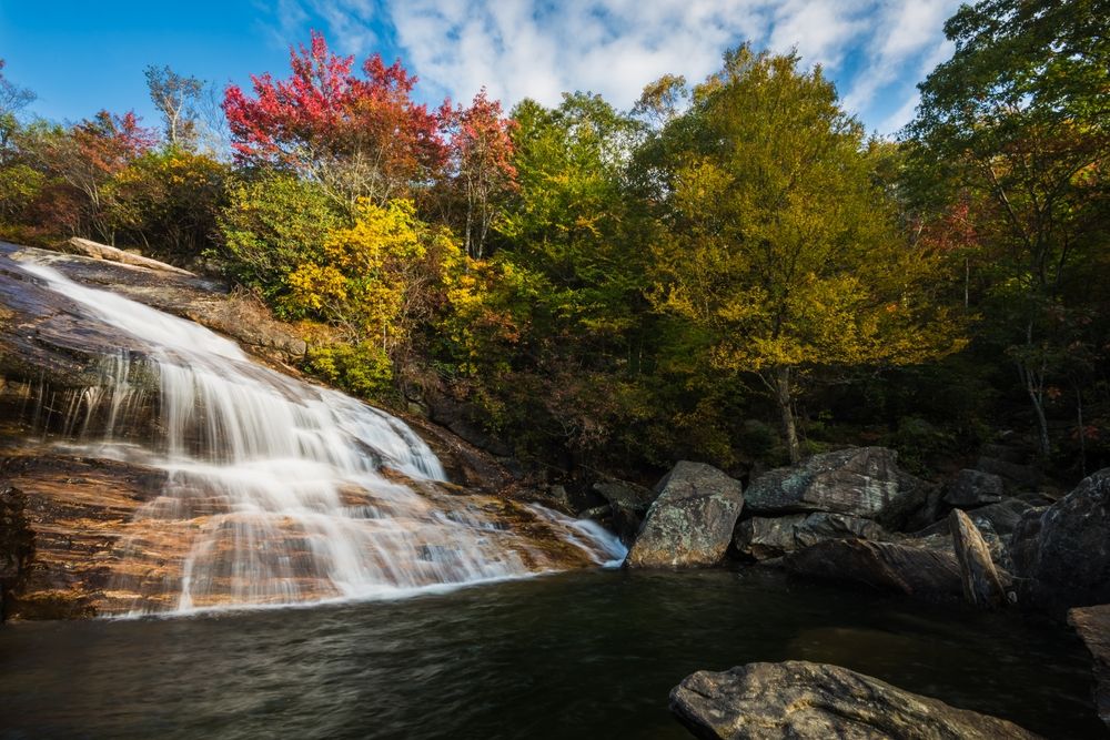 Beautiful Waterfalls That Are Easily Reachable Off The Blue Ridge Parkway