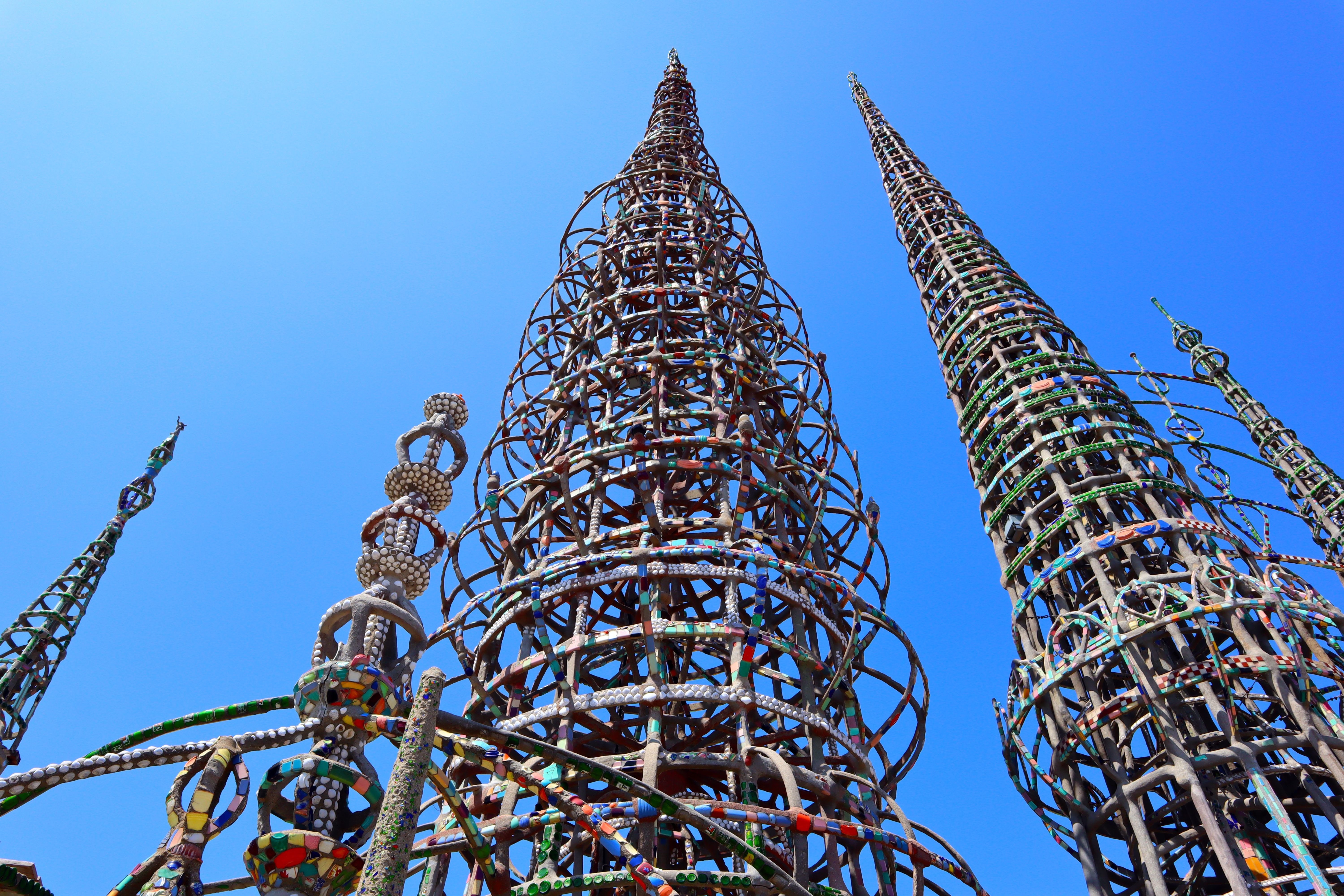 Watts Towers of Simon Rodia State Historic Park, LA, USA