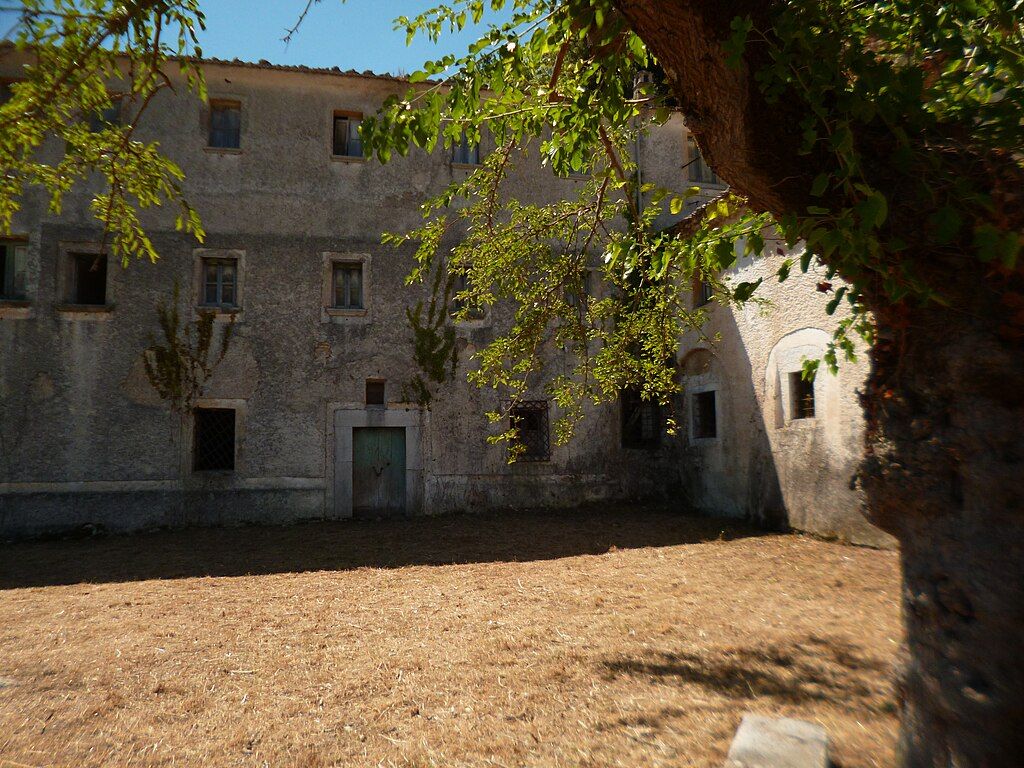 The now-abandoned Sicignano monastery in Naples, Italy.