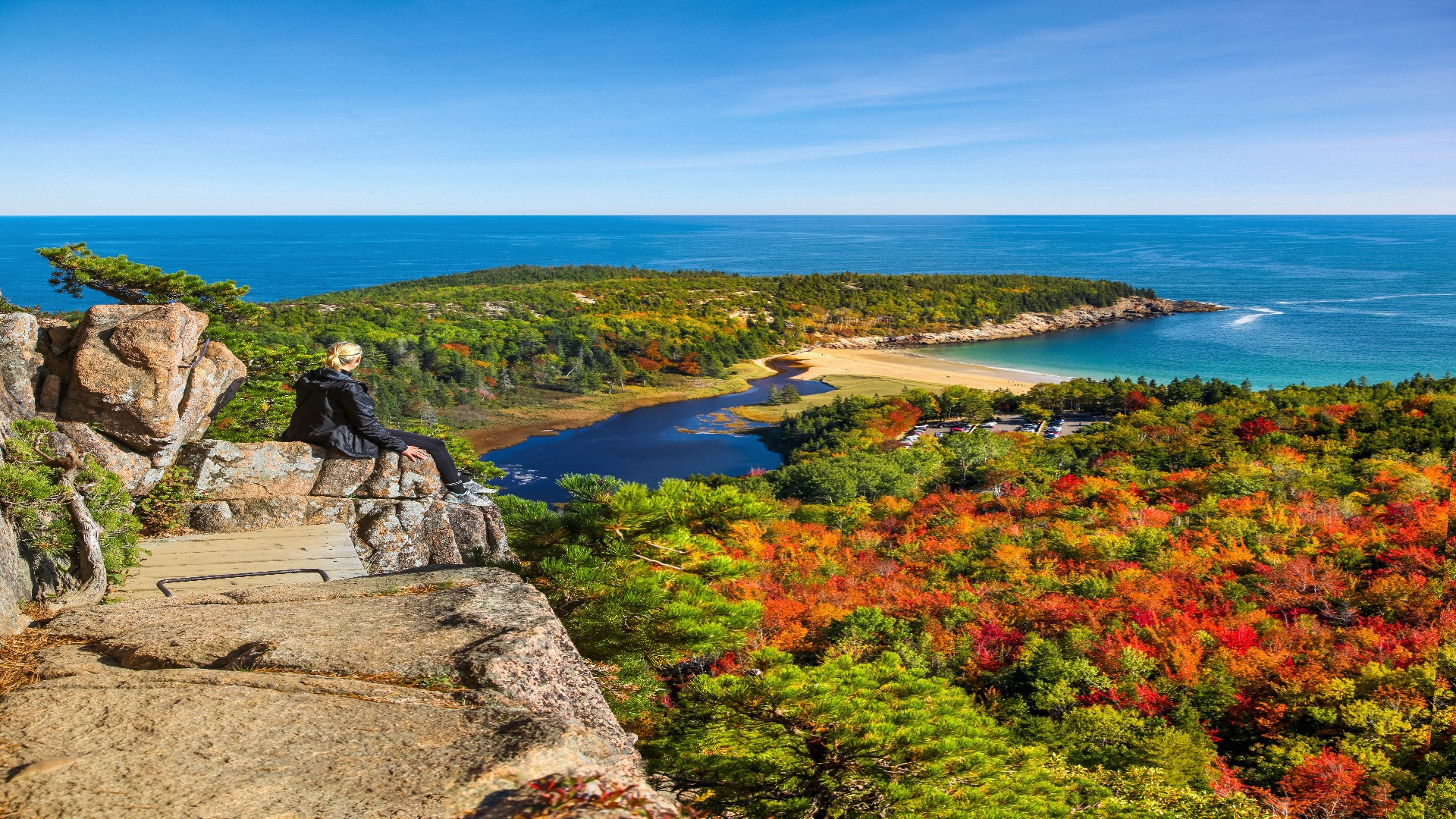 Bicchiere Shot Da Collezione Acadia Maine National Park - Vetro 5.7cm