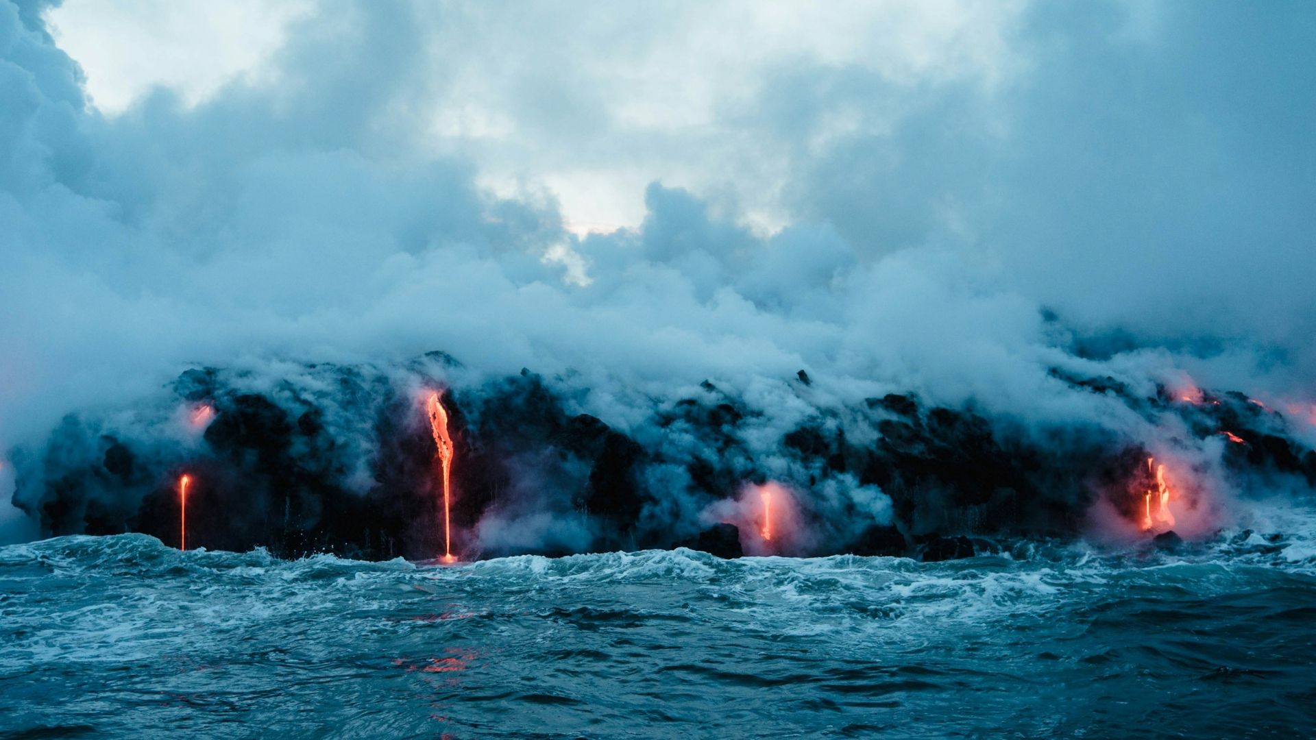 Kalapana Lava Flow off the Big Island