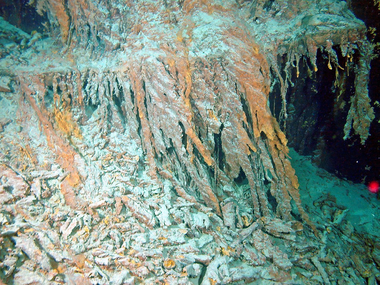 Rusticles from the Titanic