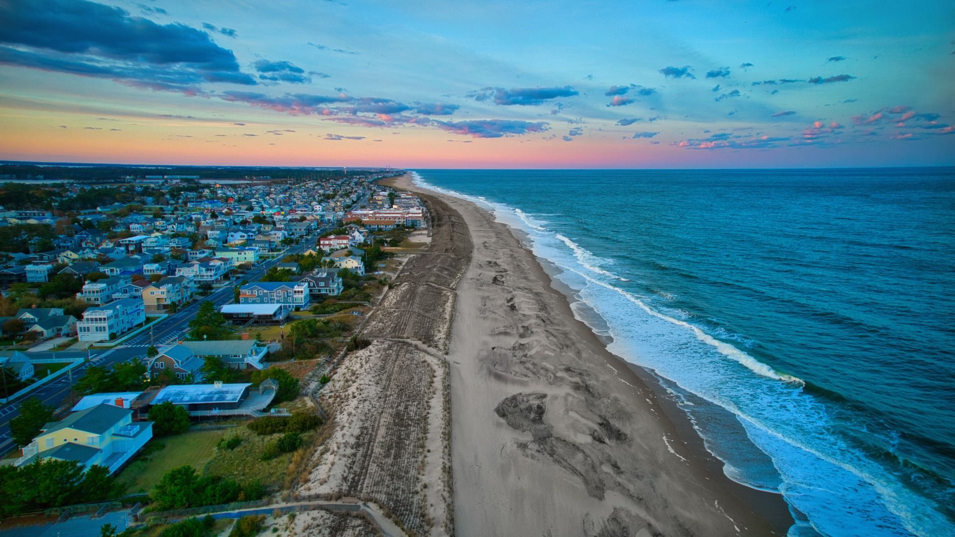 Sunset at Bethany Beach, Delaware, USA