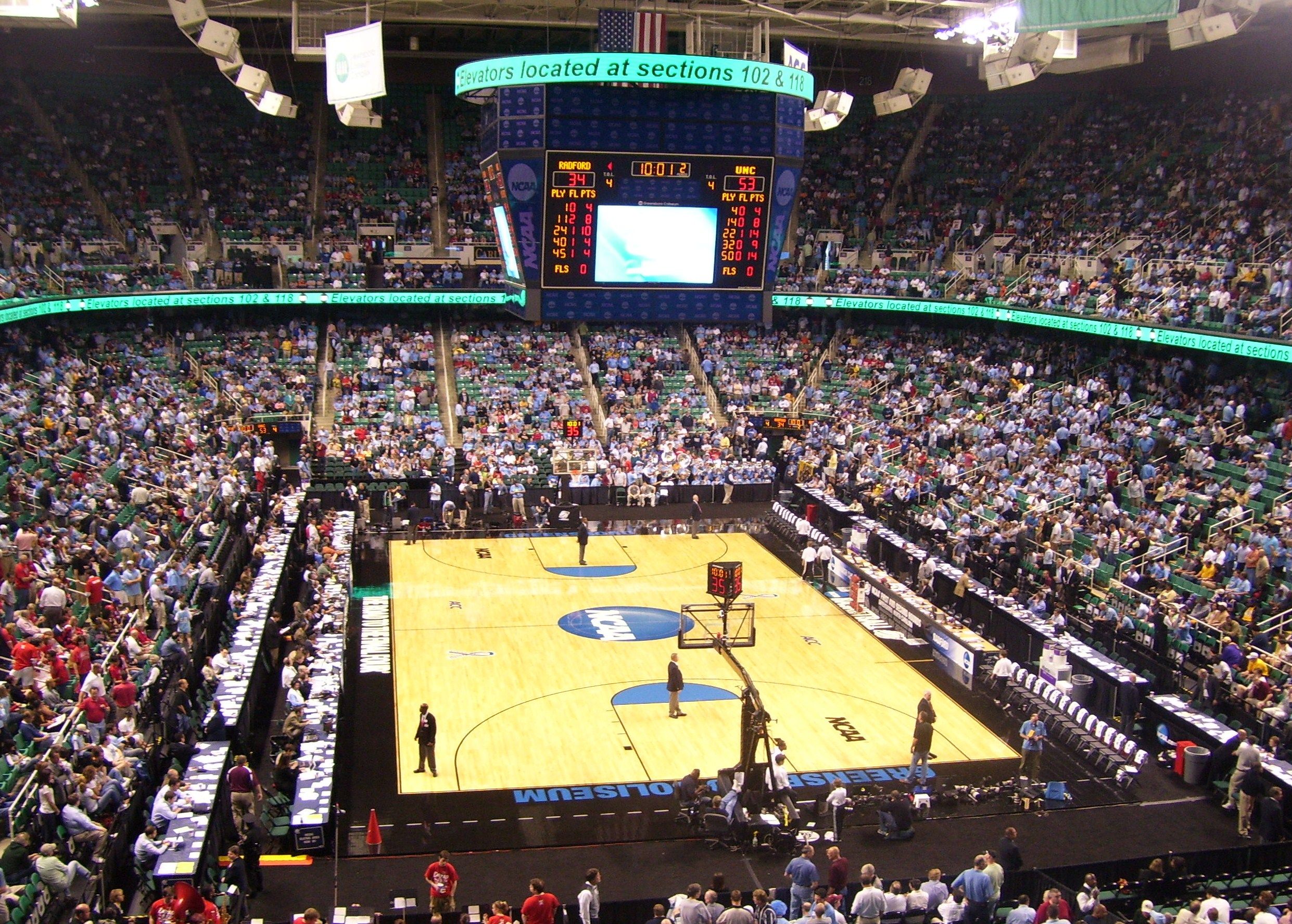 NCAA Tournament at Greensboro Coliseum