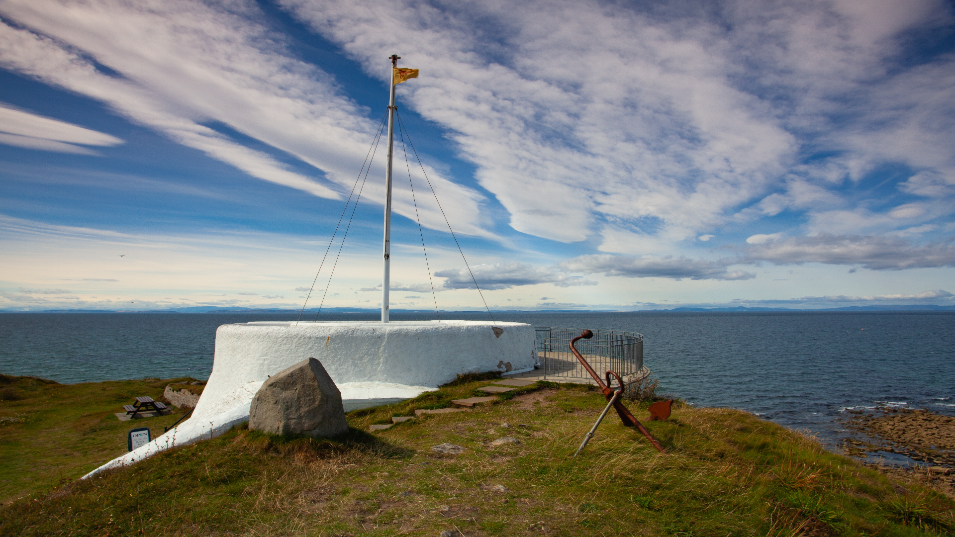 Burghead Fort on the coast, Moray, Scotland, UK