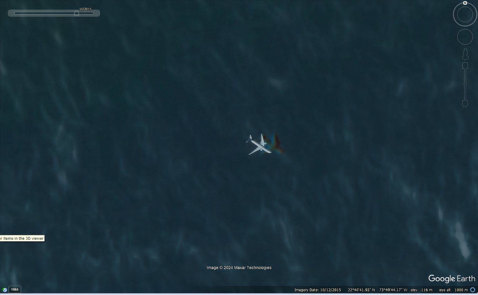 Submerged Airplane