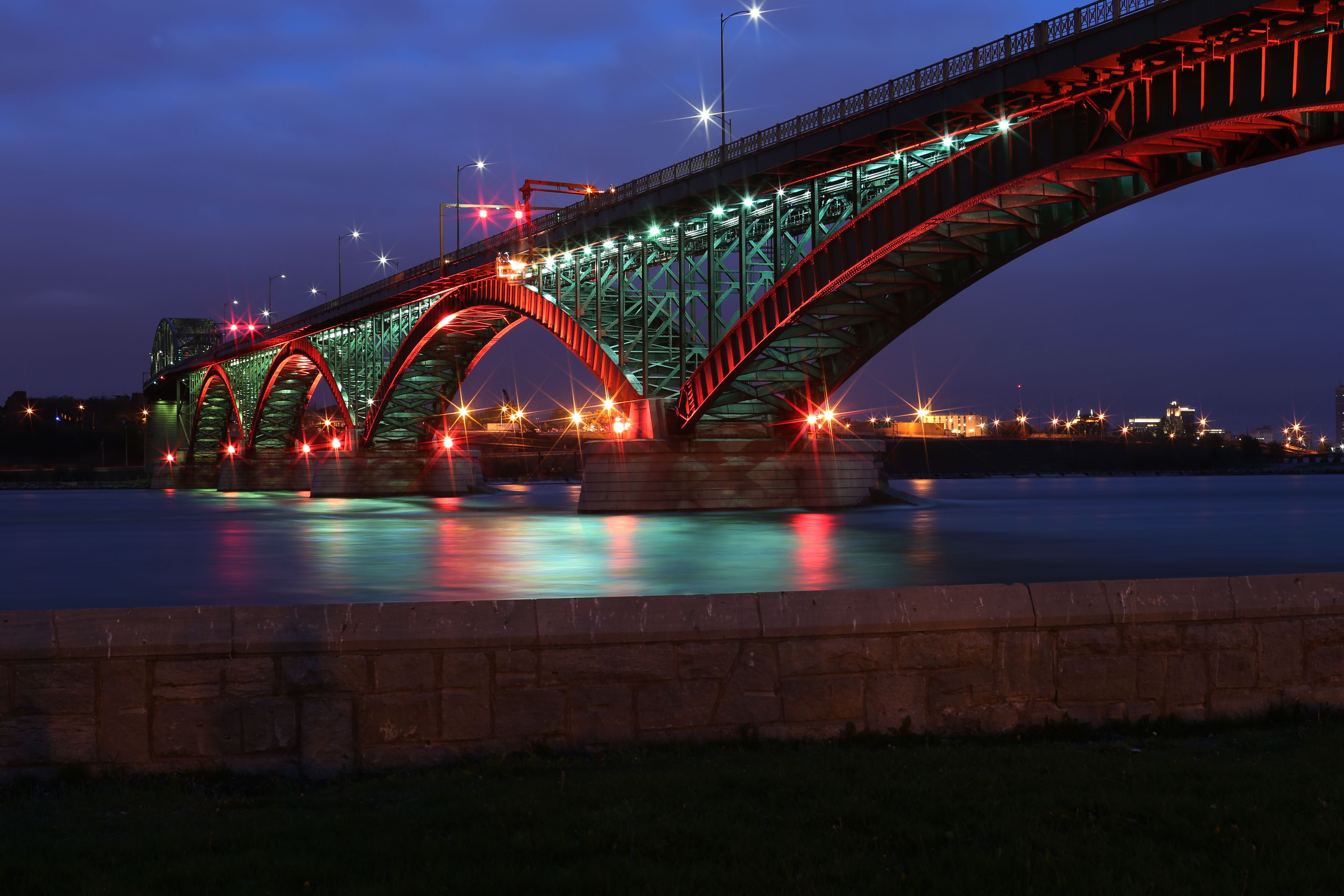 The Peace Bridge, Buffalo New York to Fort Erie, Ontario