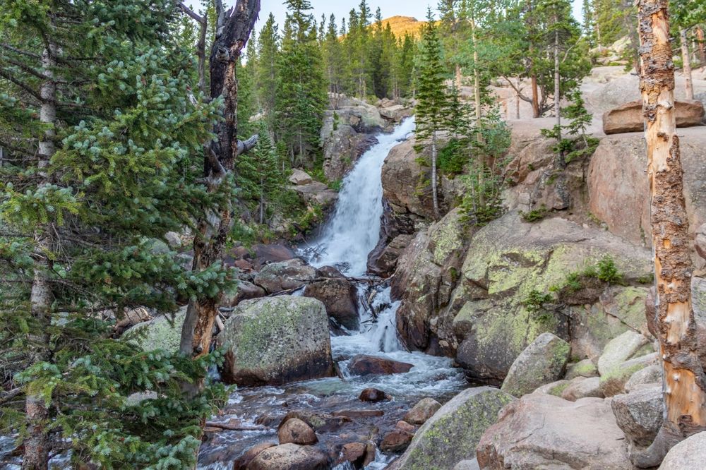Alberta Falls in Rocky Mountain National Park, Colorado