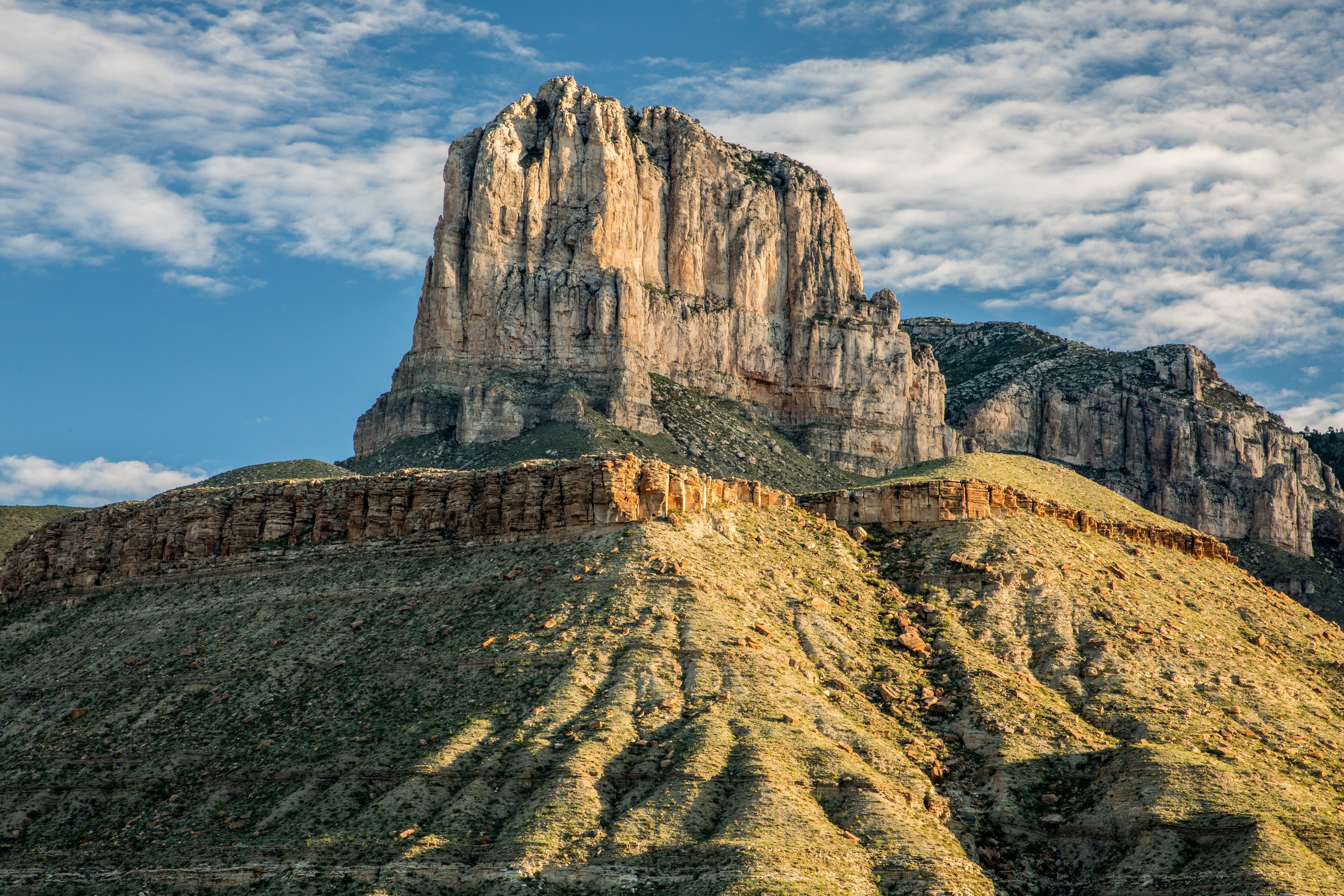 El Capitan from Gunalupe Mountains National Park, TX, Texas, USA