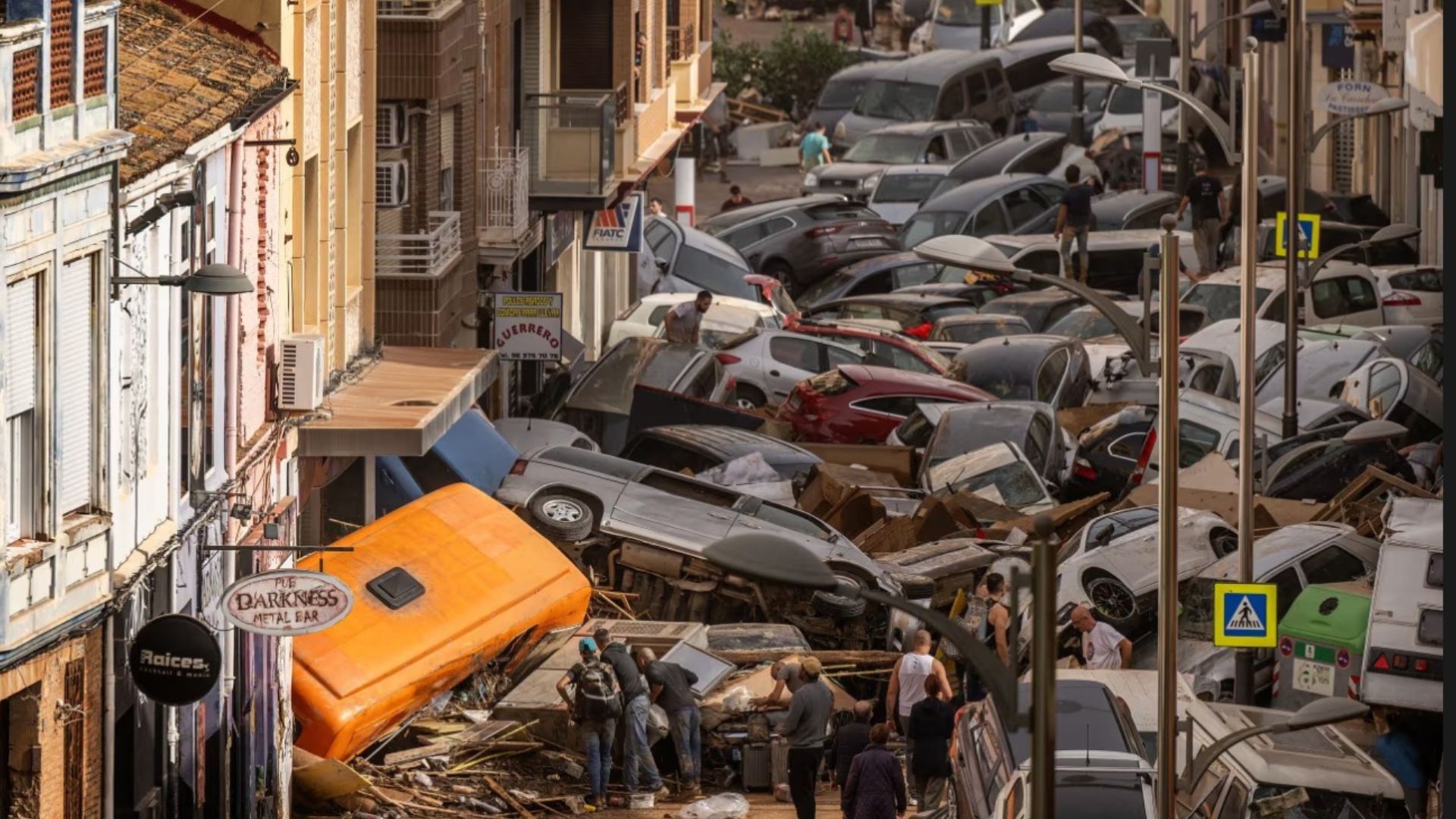 Spain's Mediterranean Coast Feels Impact From Newest DANA Storm System