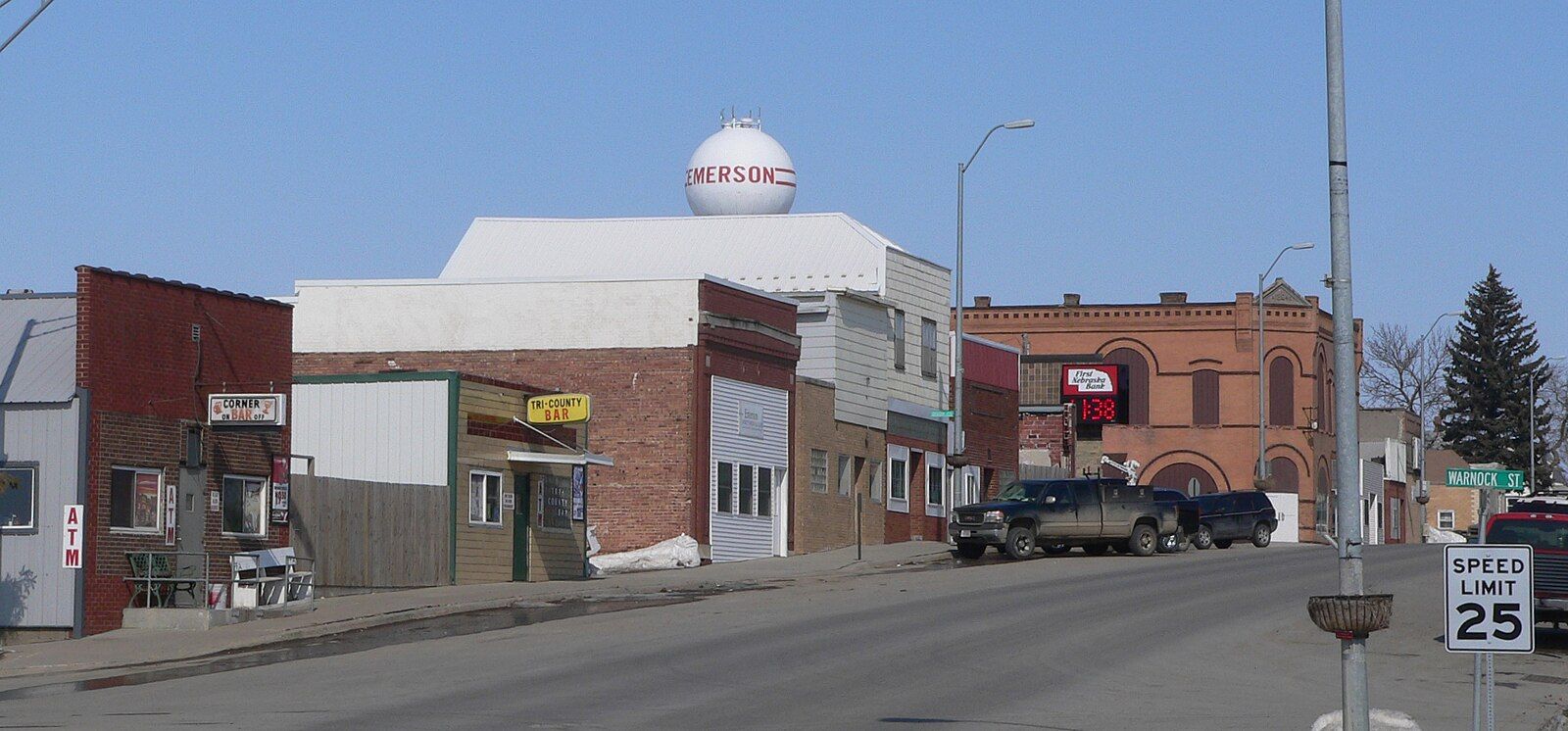 Emerson, Nebraska W side of Main St