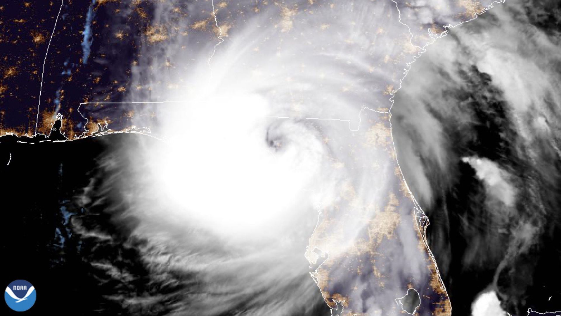 NOAA Satellite Snaps Bone-Chilling Image Of Helene's Fatal Path Through ...