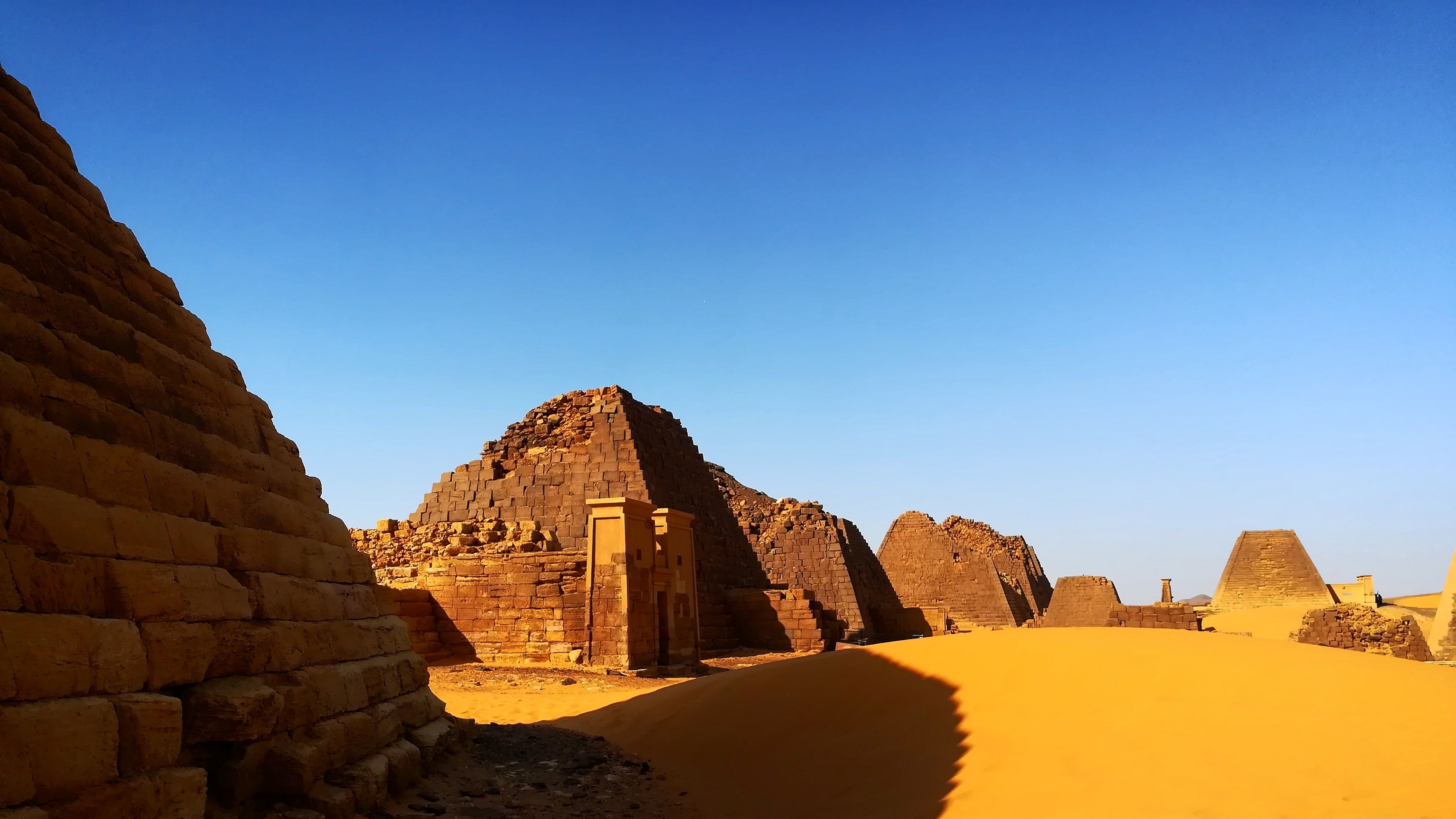 Pyramids of Meroe in Bajrawiya, Sudan