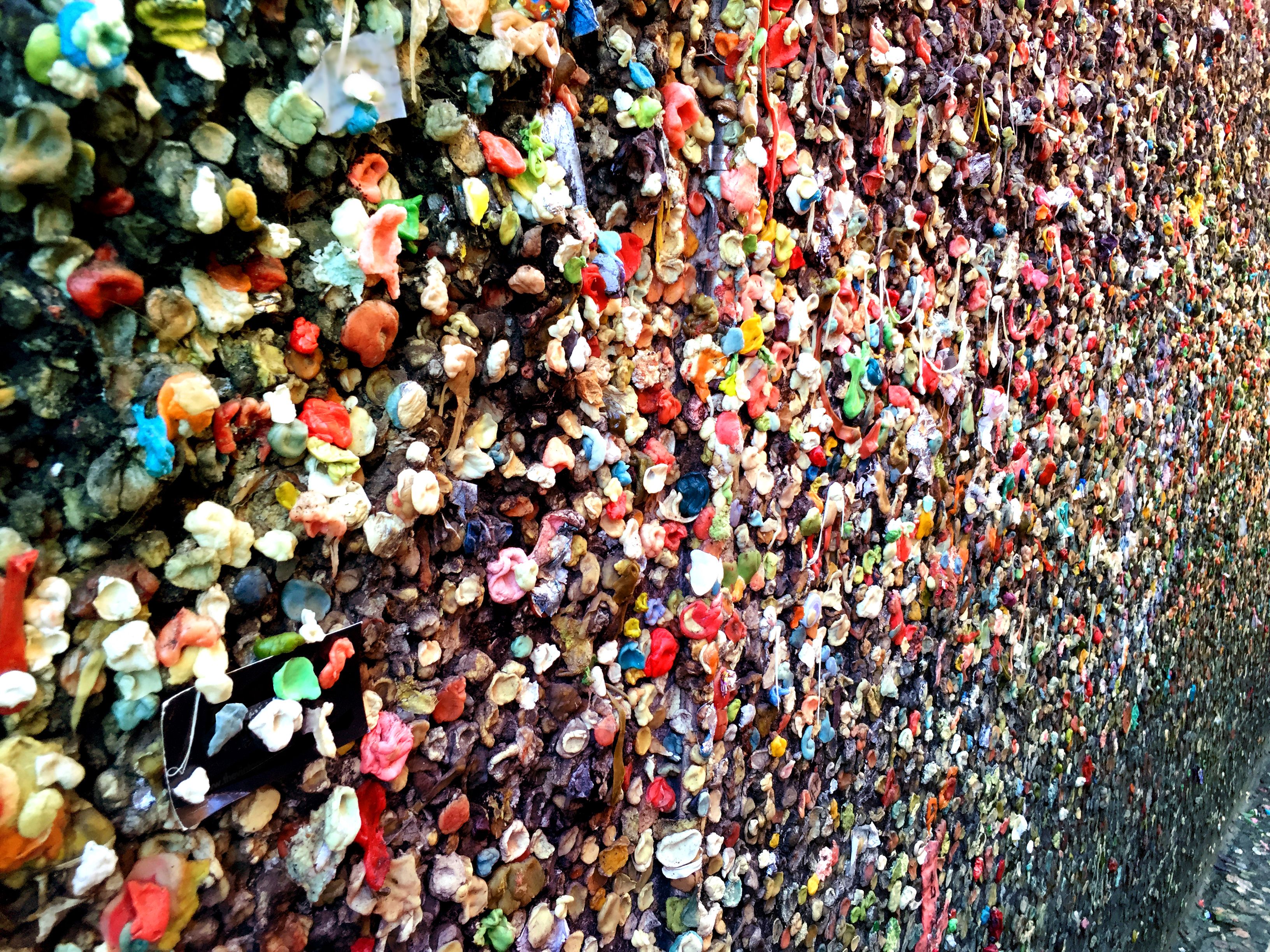 the bubblegum wall in San Luis Obispo, California