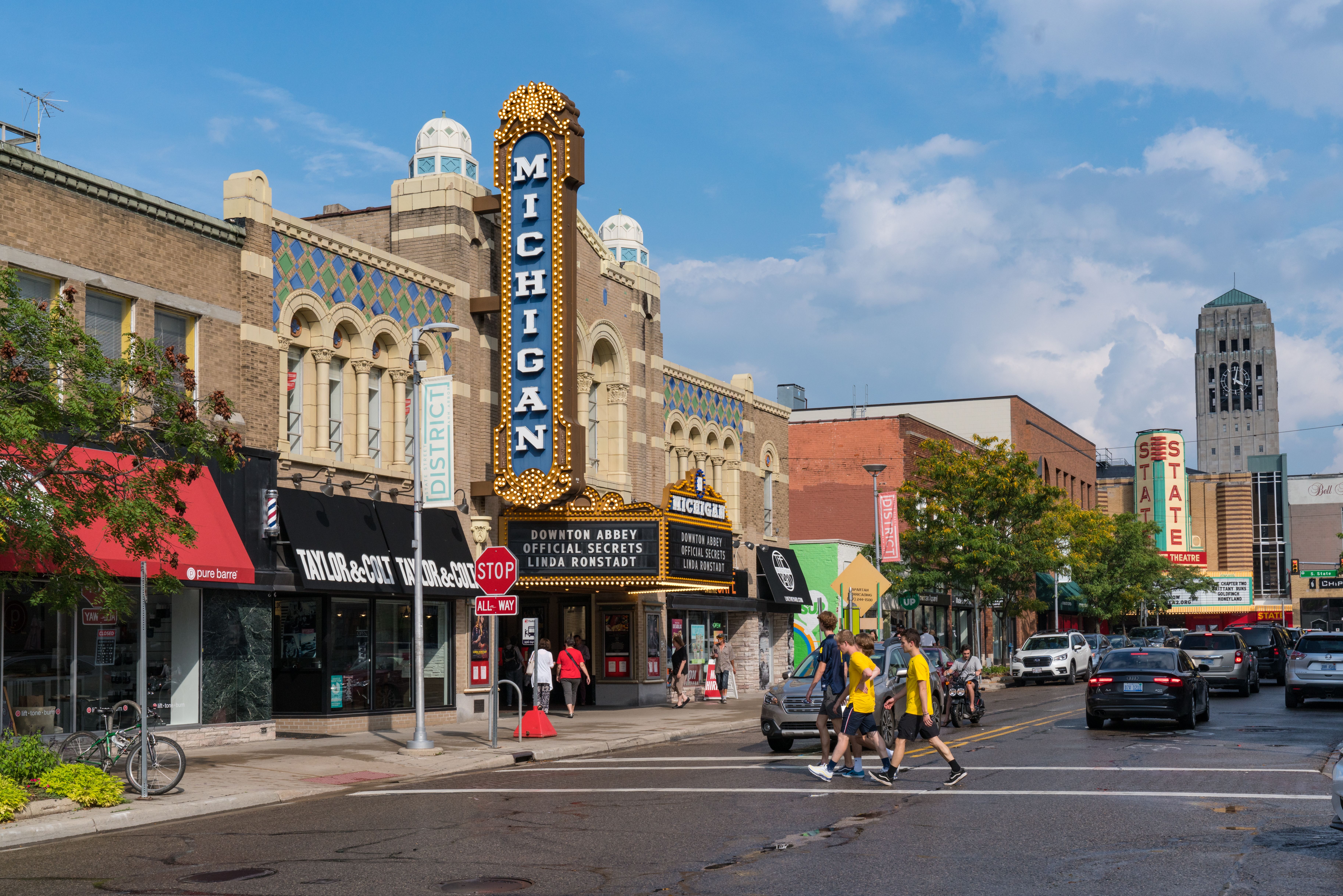 Downtown Ann Arbor, Michigan, USA