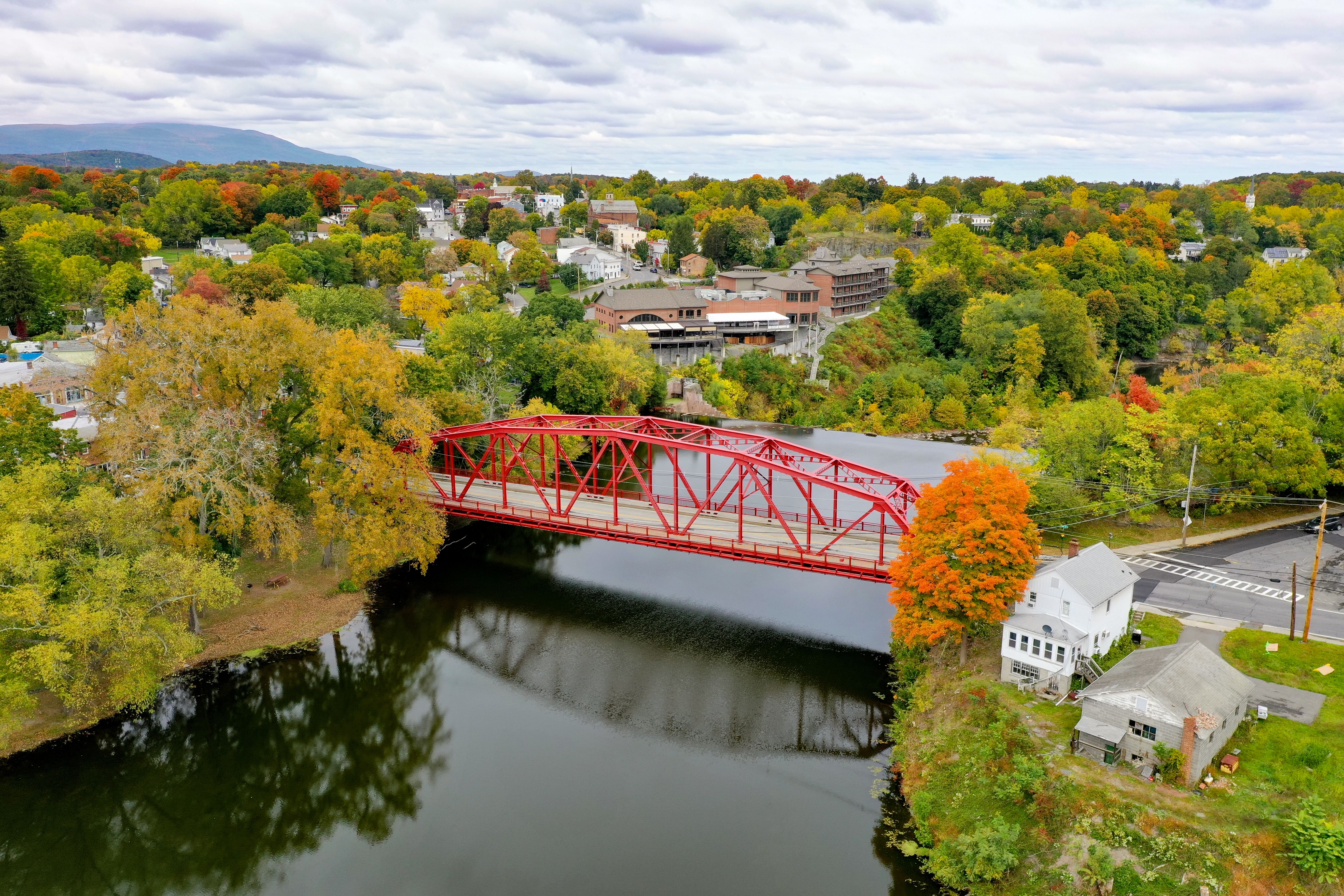 Esopus Creek Bridge in Saugerties, New York