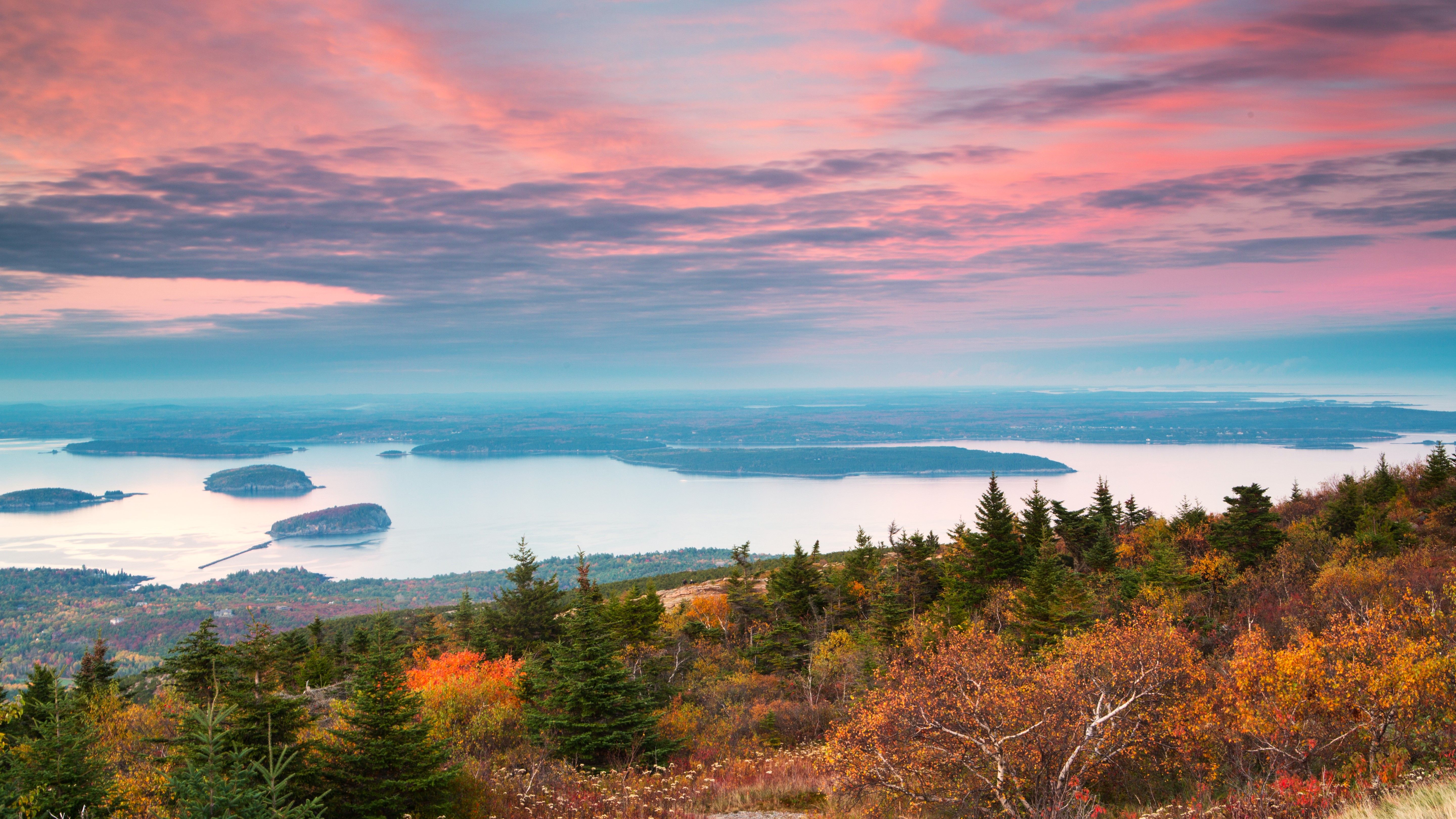 Frenchman's Bay in Fall