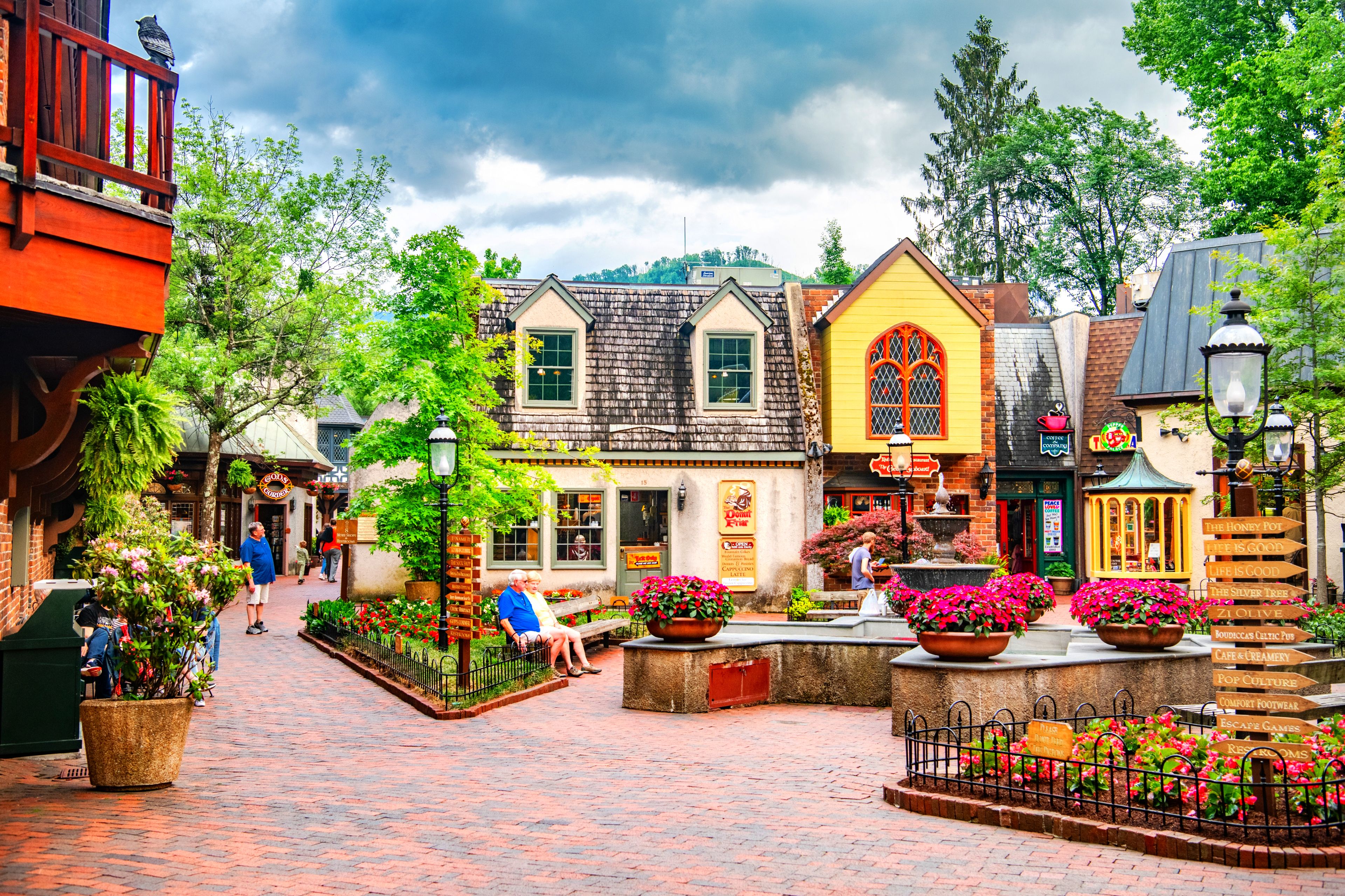 Gatlinburg in Tennessee, TN, USA