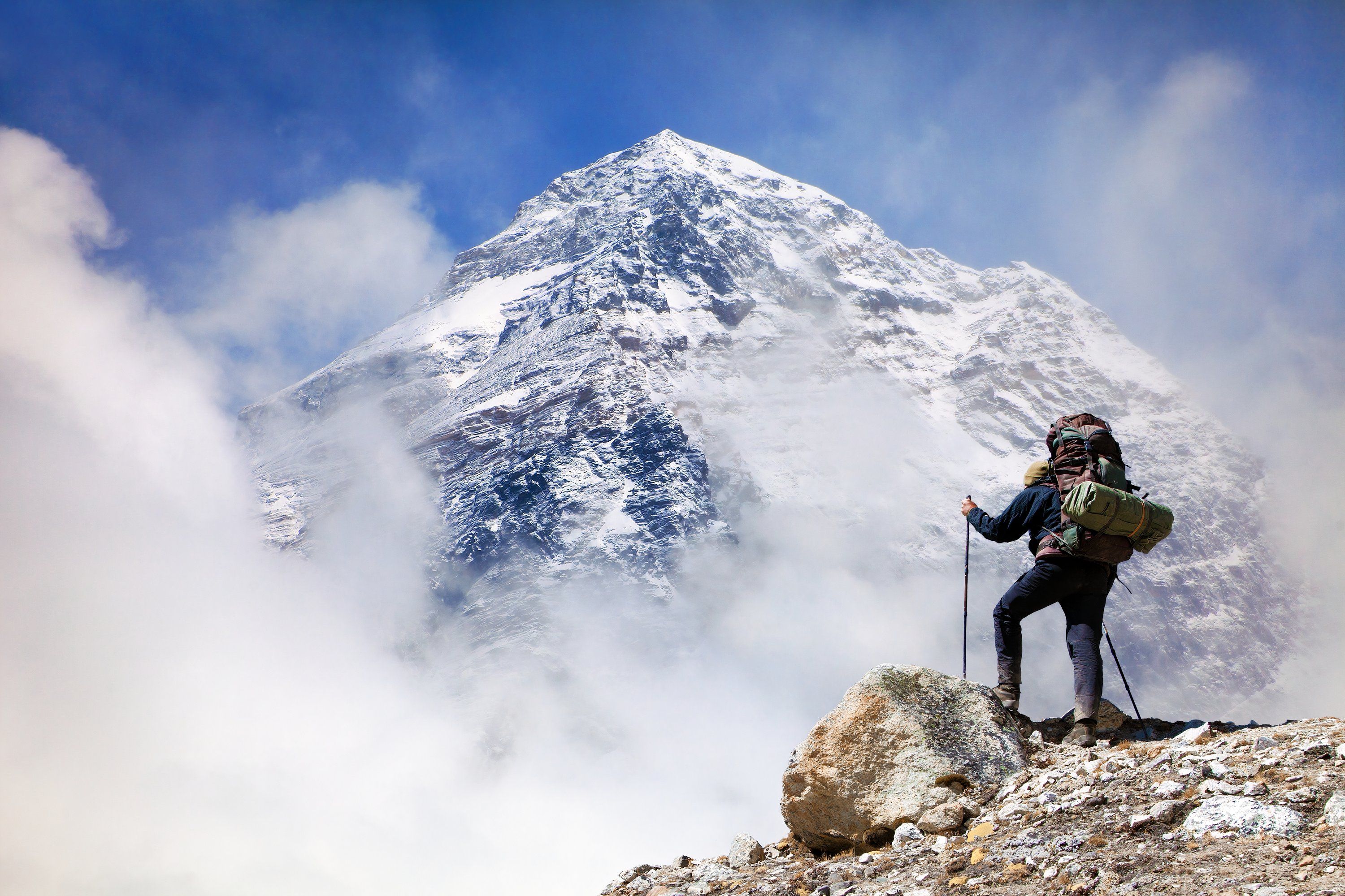 View of Mount Everest from Kala Patthar