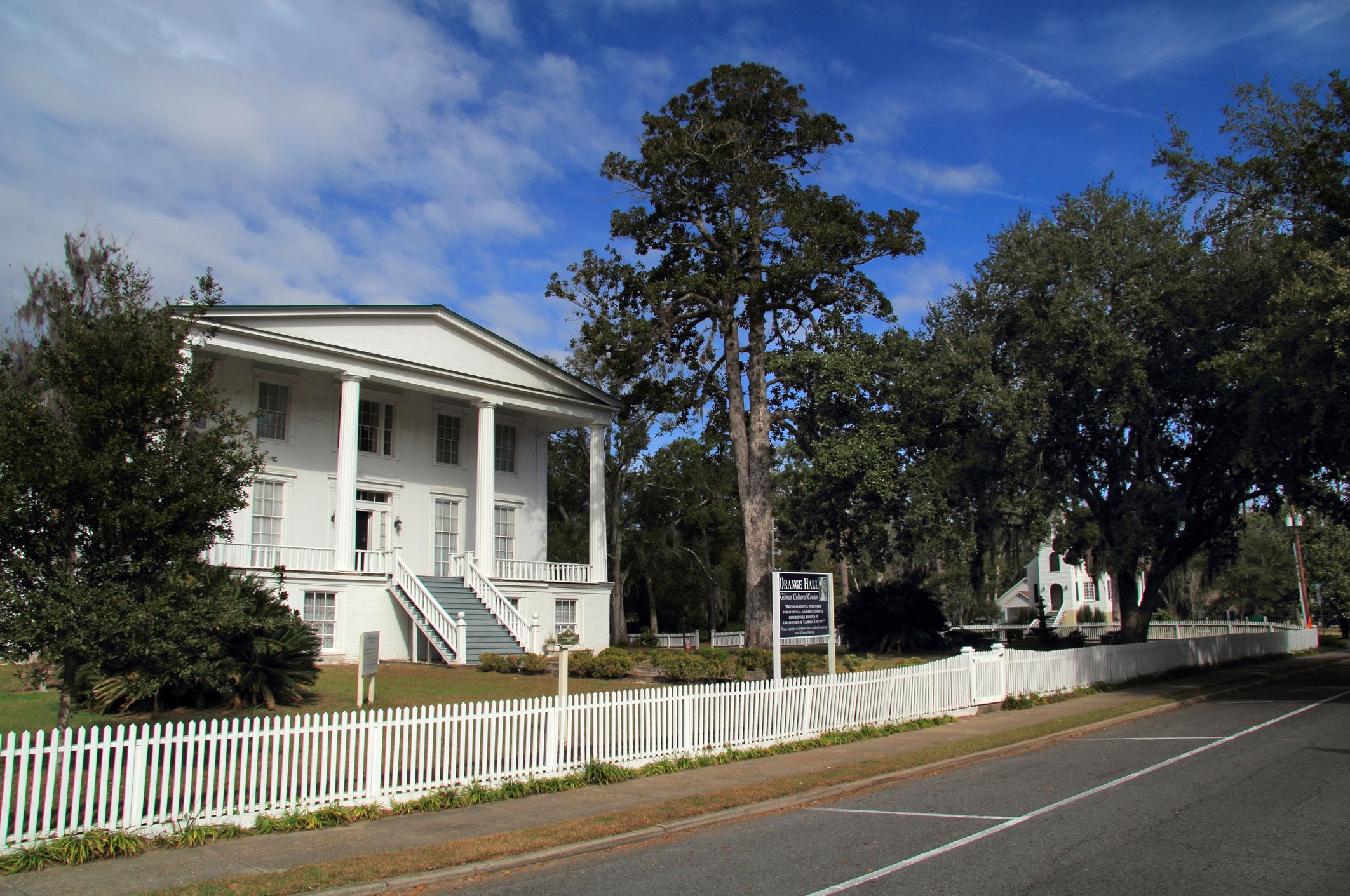 Historic Orange Hall in St. Marys, GA, Georgia, USA