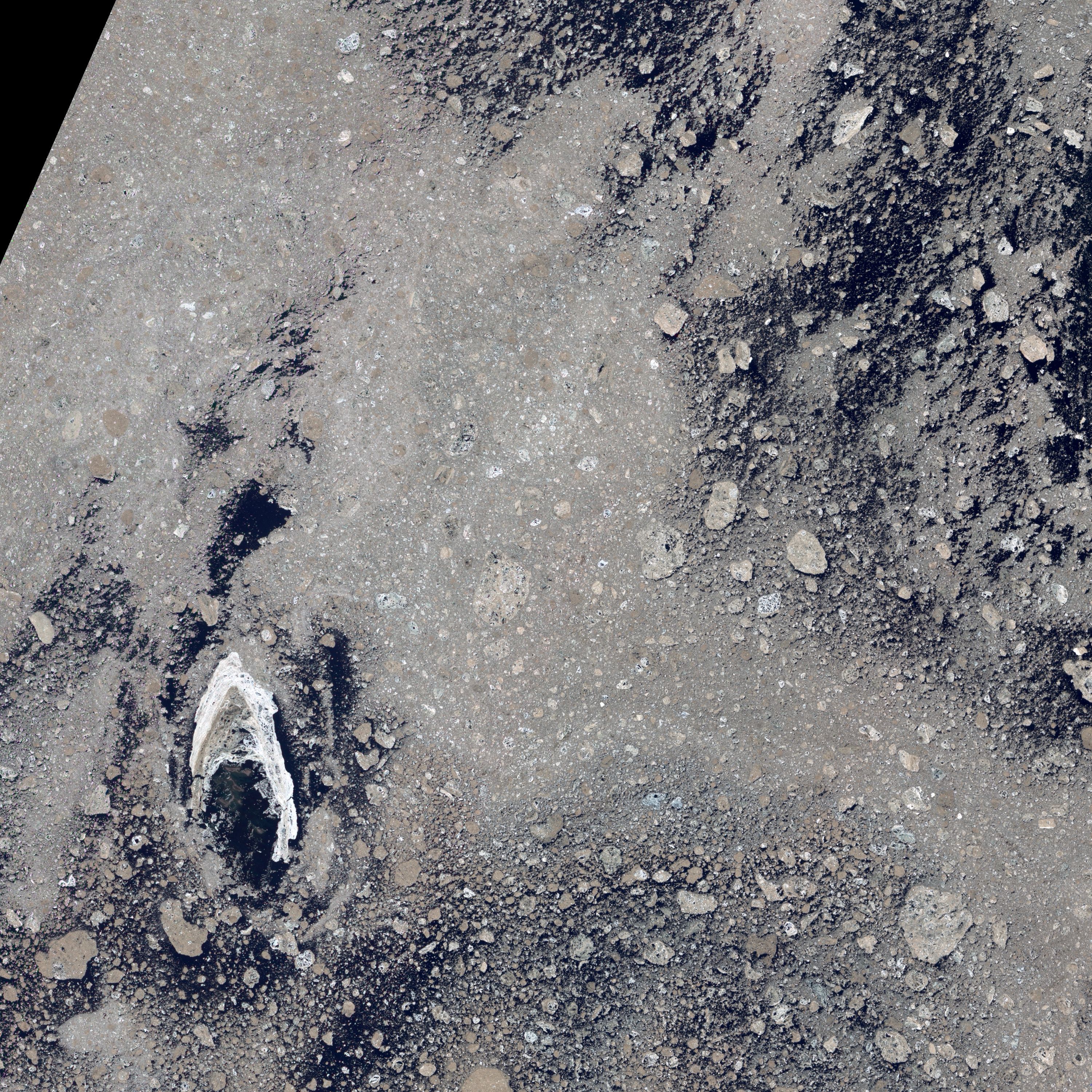 Sea ice in the Foxe Basin, Manning Islands, Nunavut, Canada