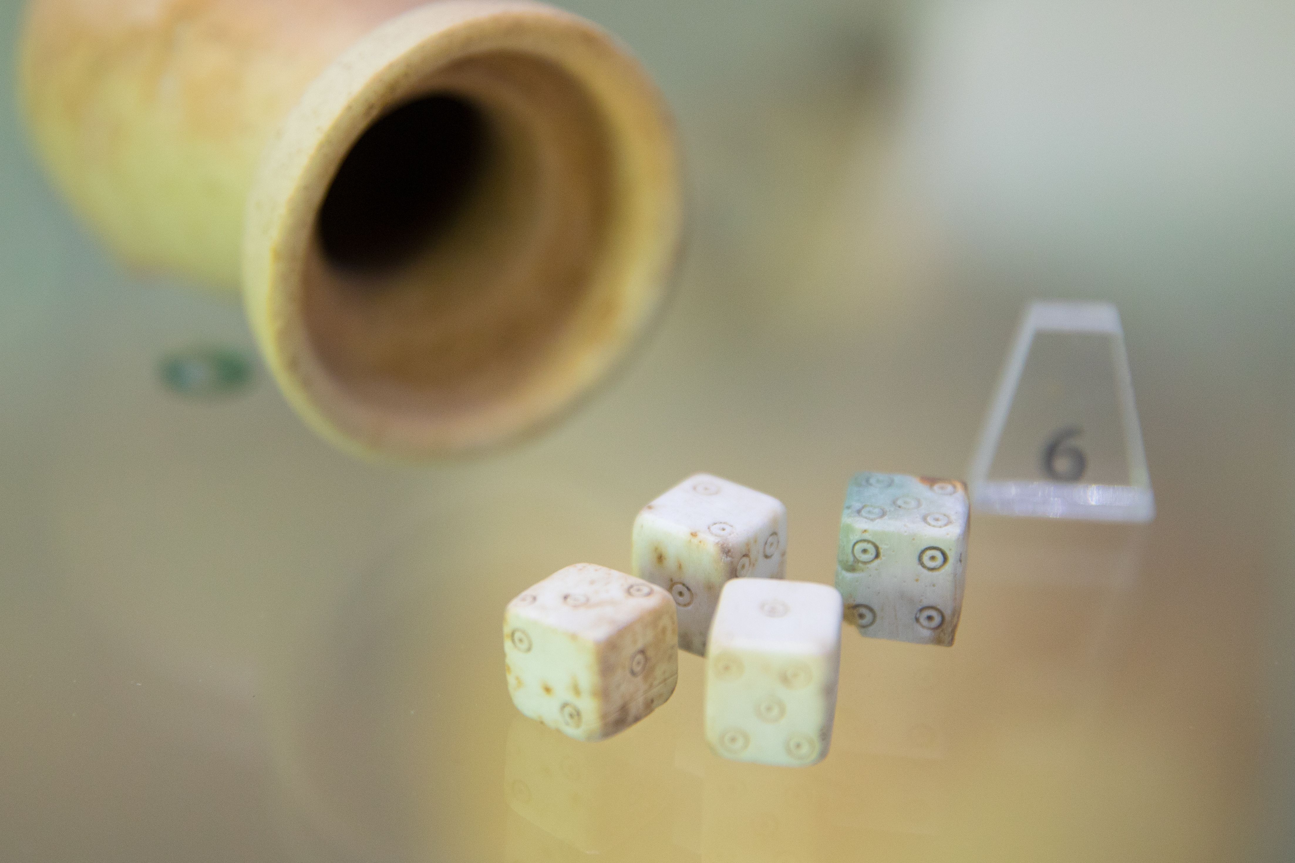 Craps dice found in Pompeii, Italy