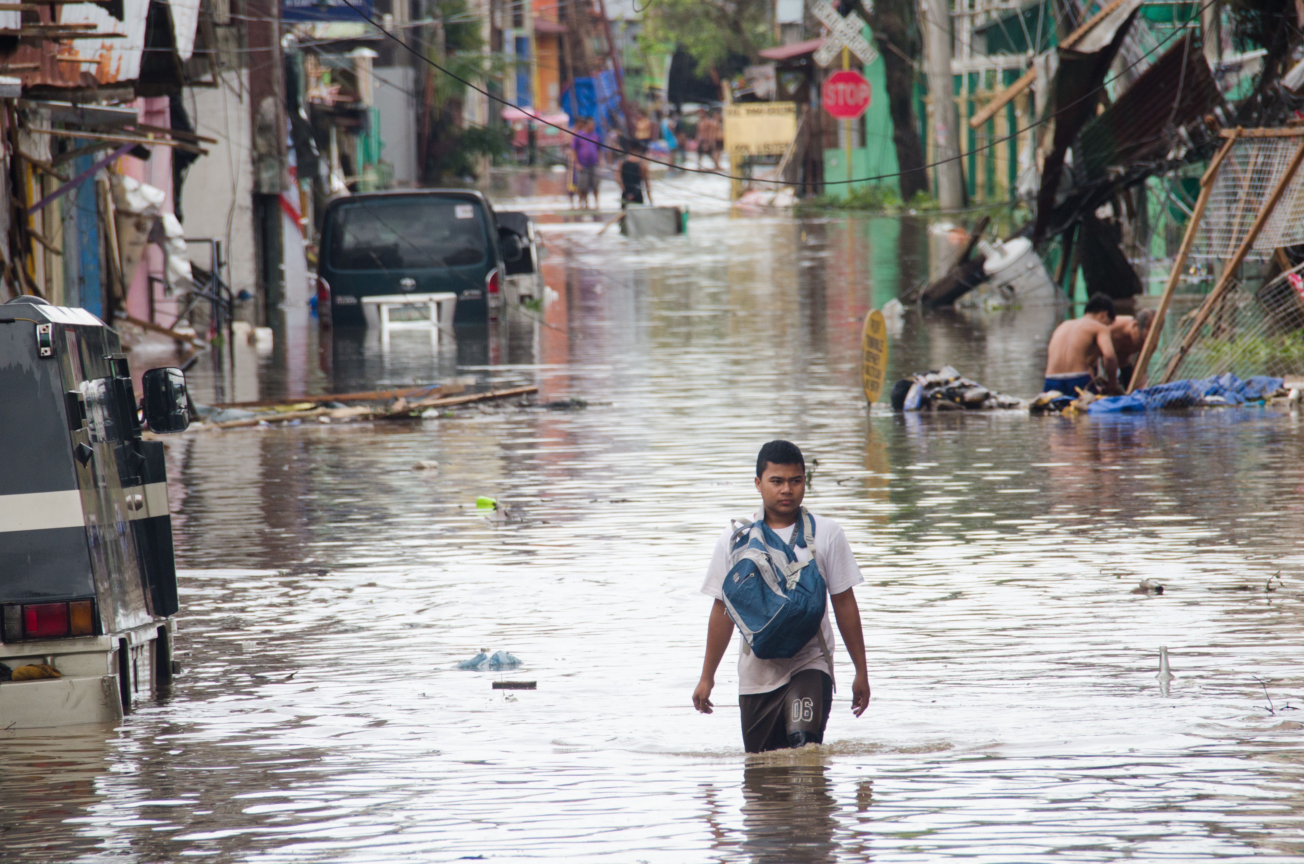 Typhoon aftermath, Philippines - Shutterstock