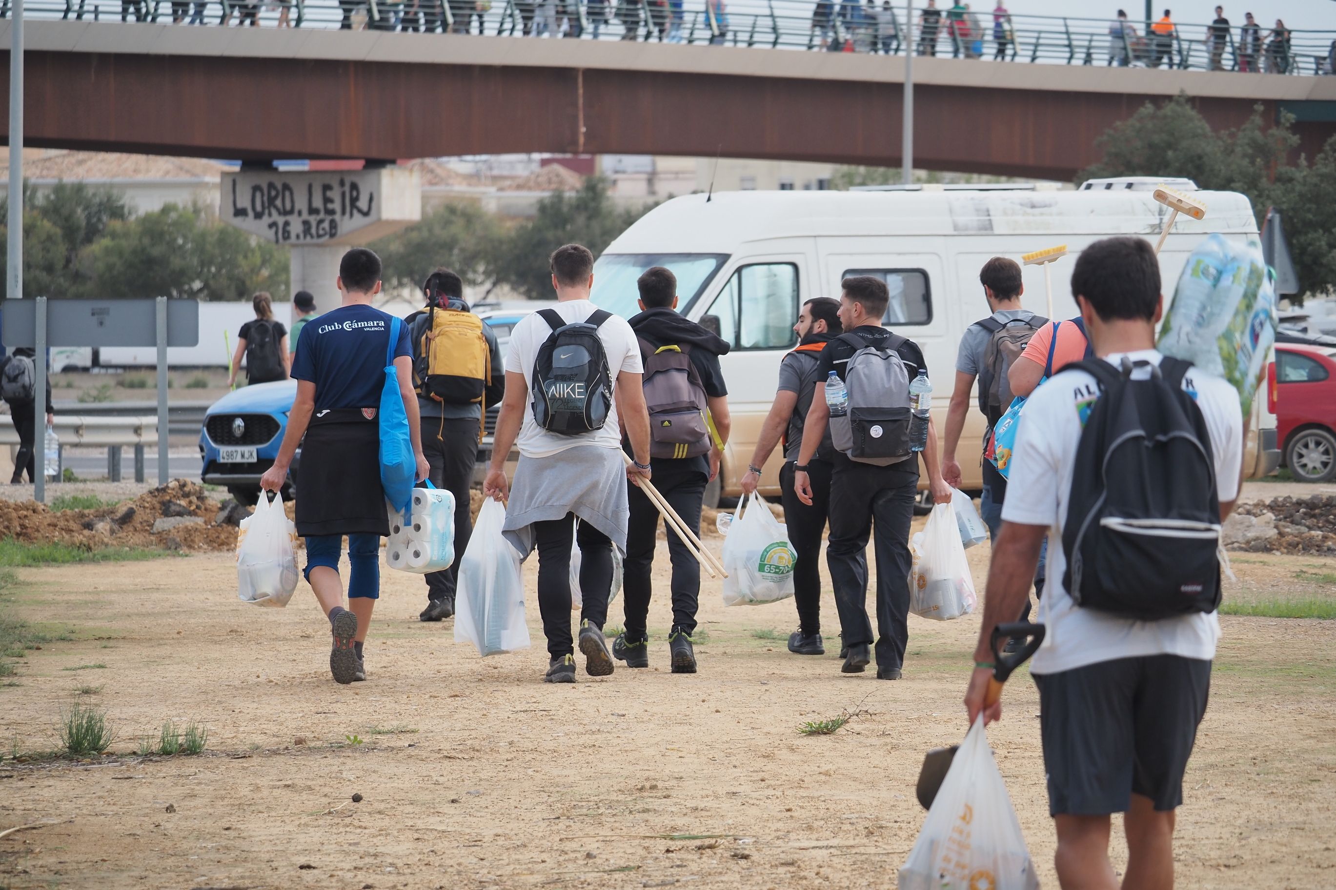 15,000+ volunteers make their way to catastrophic disaster areas with supplies and water to aid in the cleanup