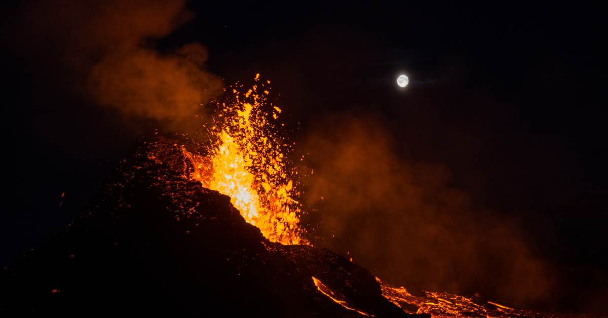 Geldingadalir volcano in Fagradalsfjall