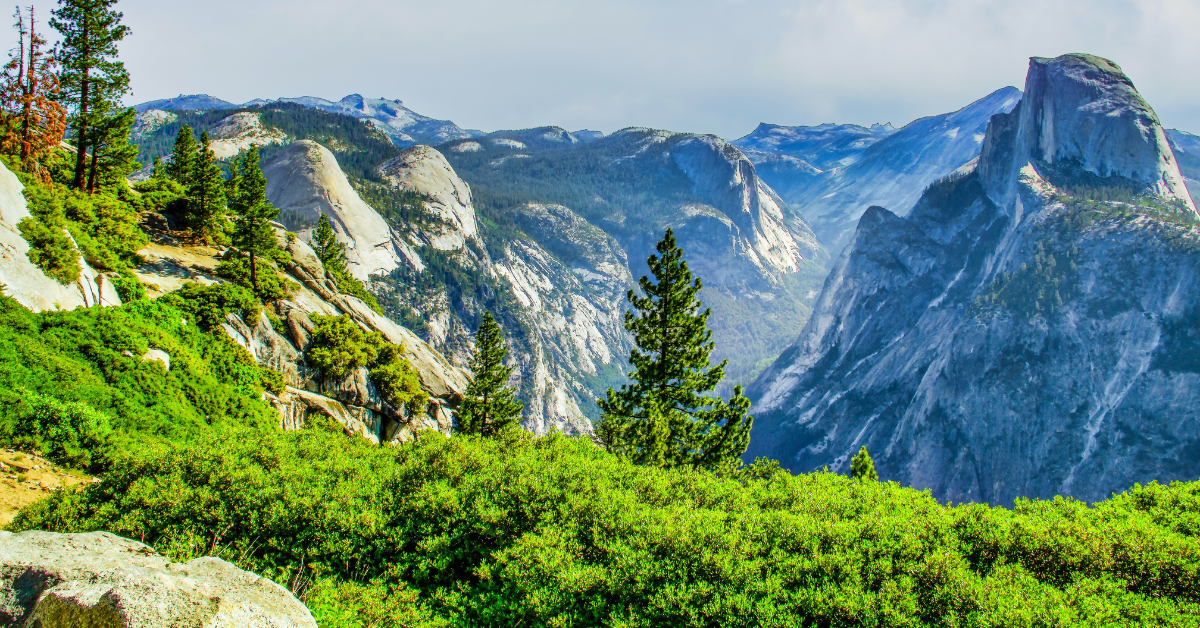 Half Dome Trail, Yosemite National Park, Sierra Nevada, California