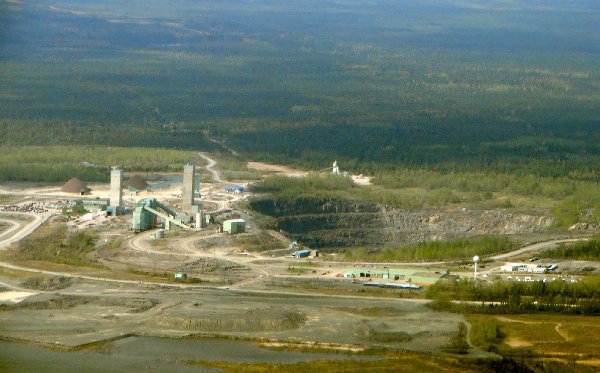 Kidd Mine, near Timmins, Ontario, Canada