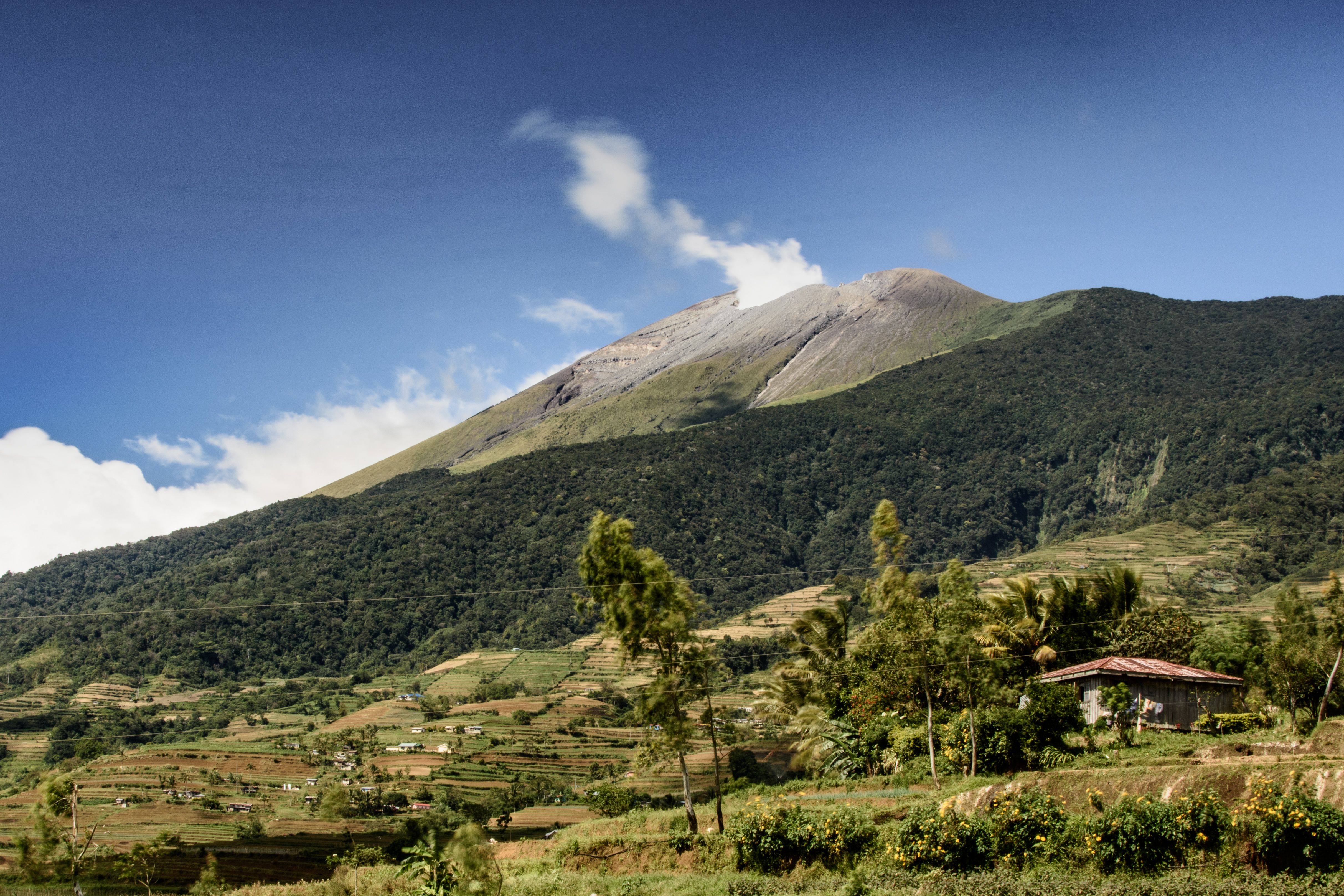 Mount Kanlaon Volcano Philippines