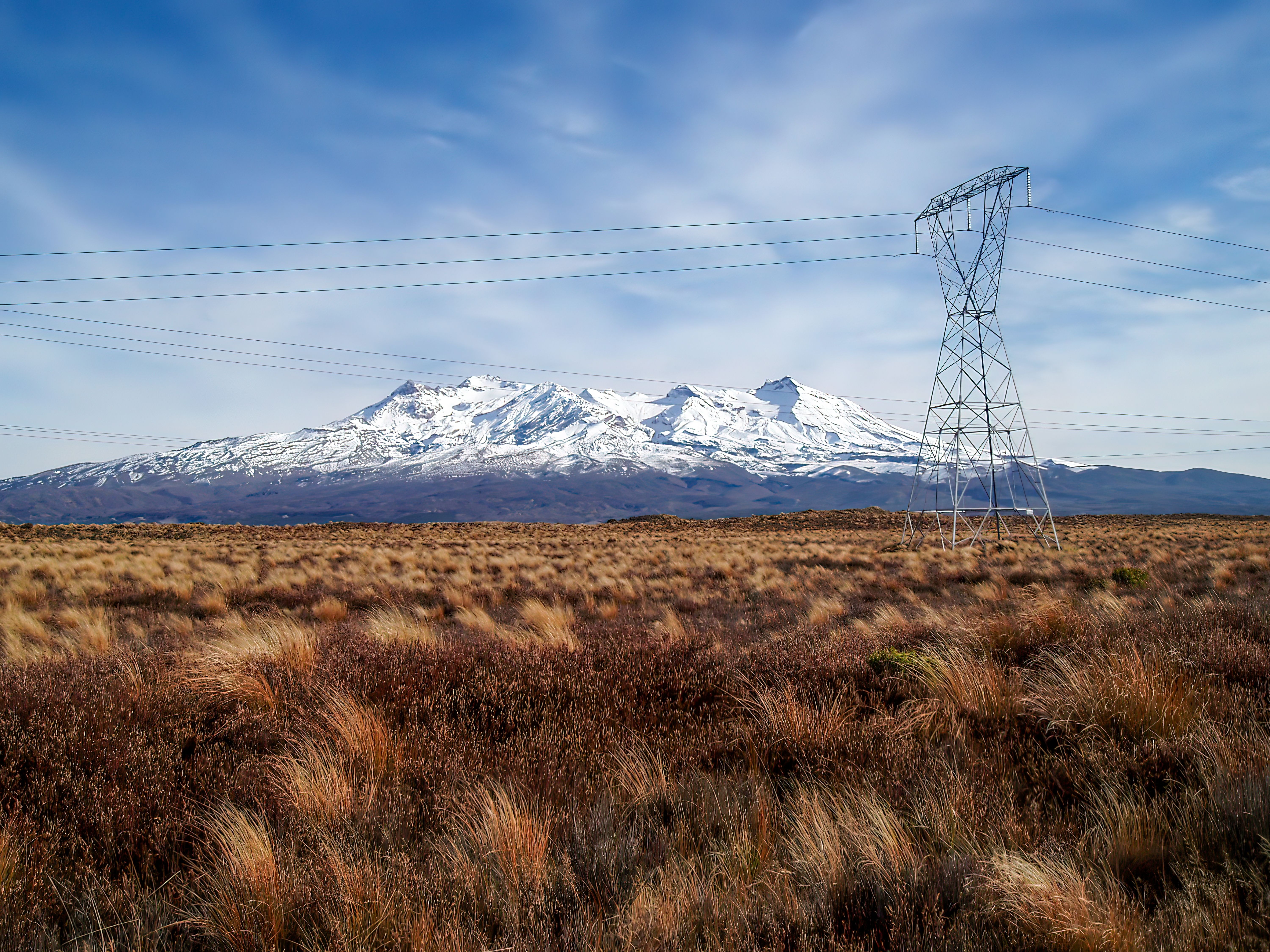 Όρος Ruepehu Rangipo έρημος Νέα Ζηλανδία
