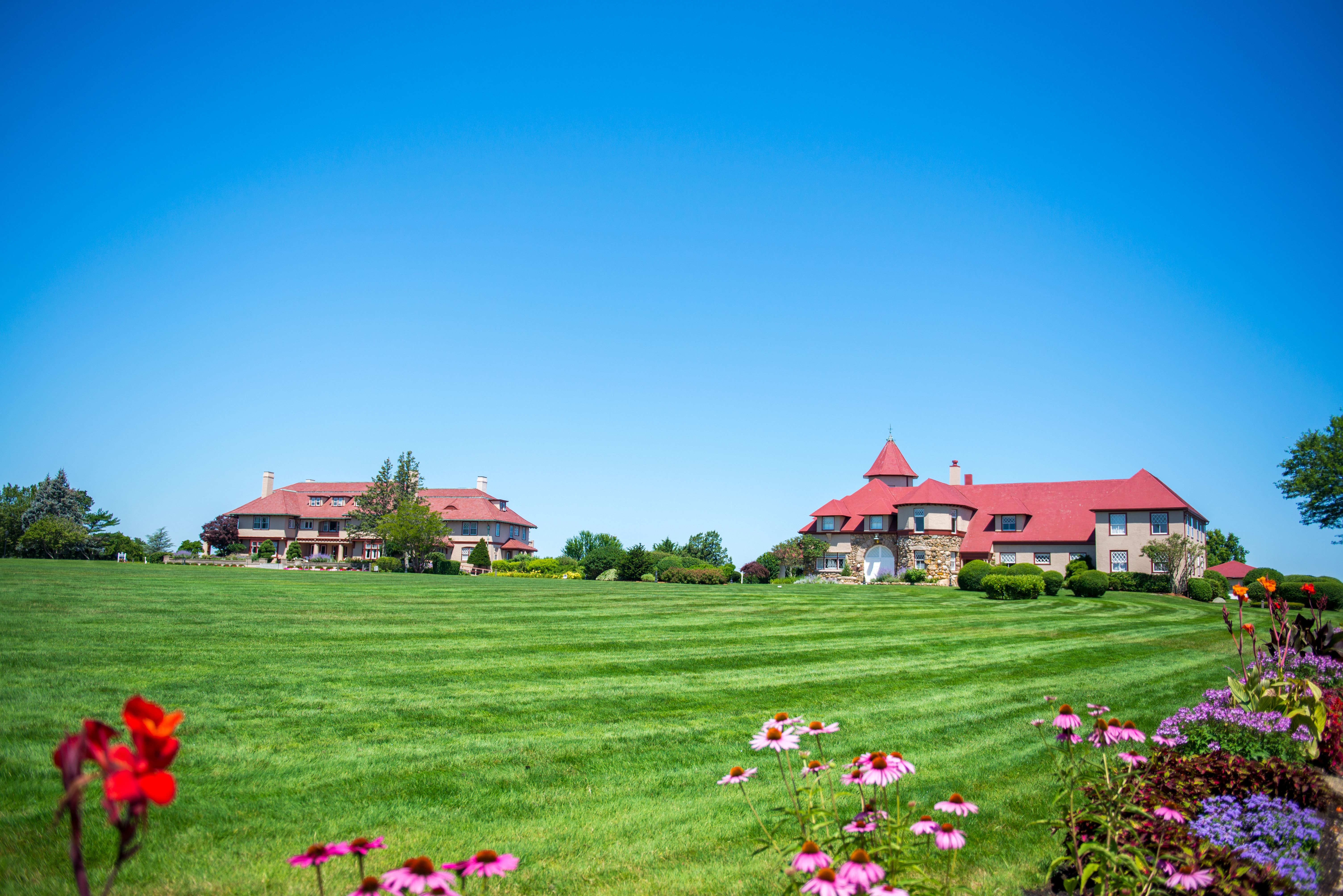 Ocean Edge Resort's Front Lawn and Mansion House Hotel