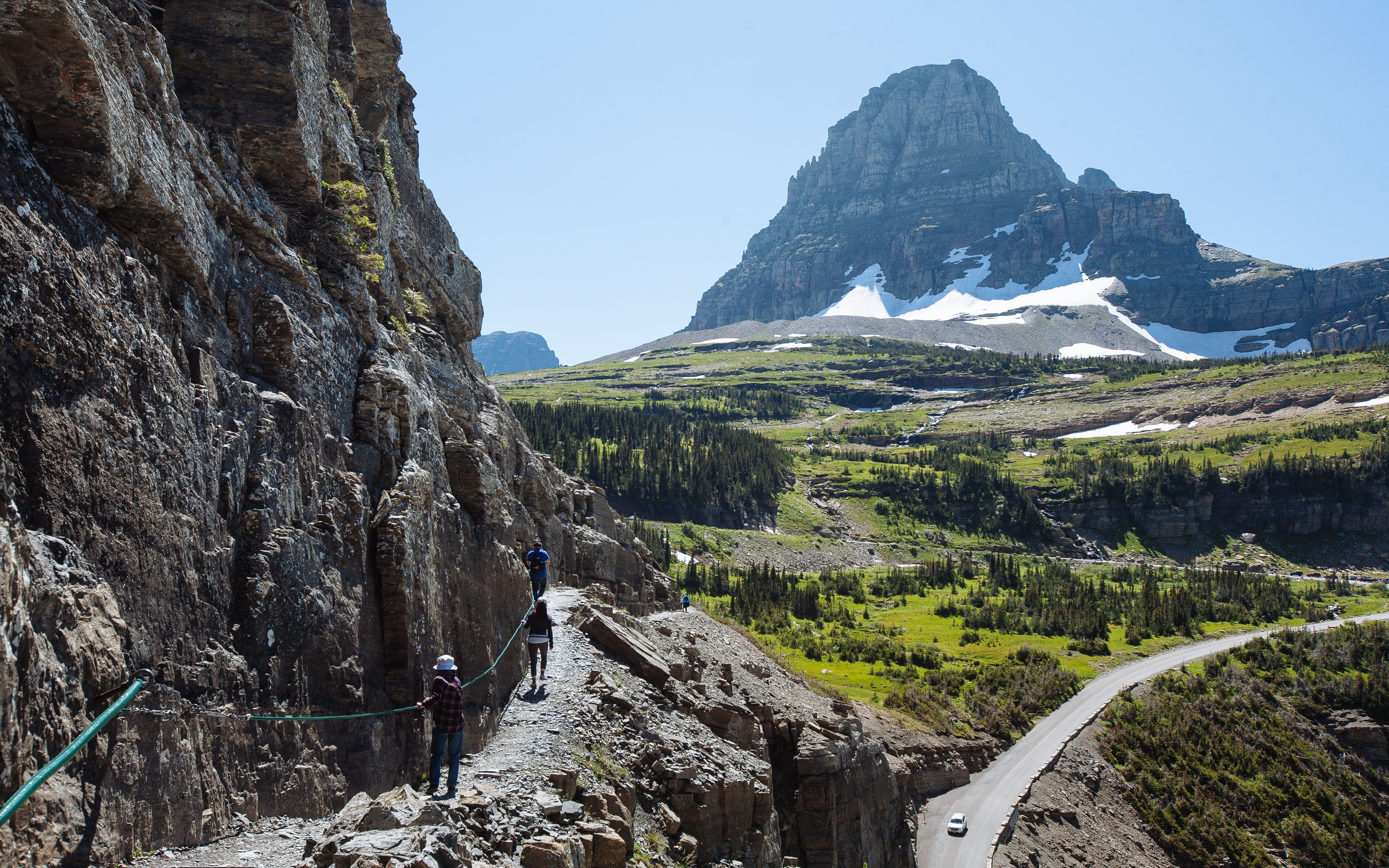 Highline Trail, Glacier National Park, Montana, USA