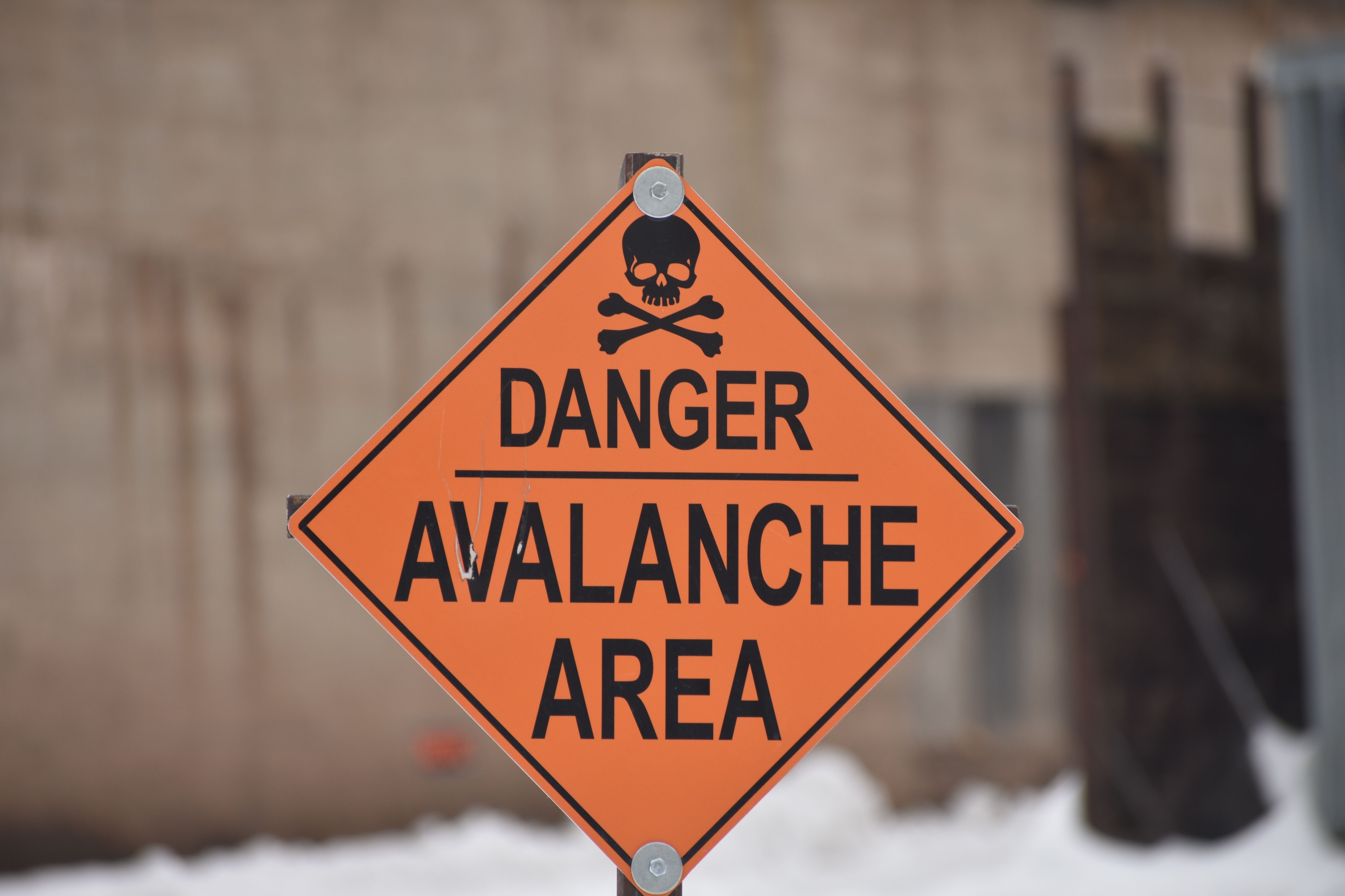 Avalanche sign