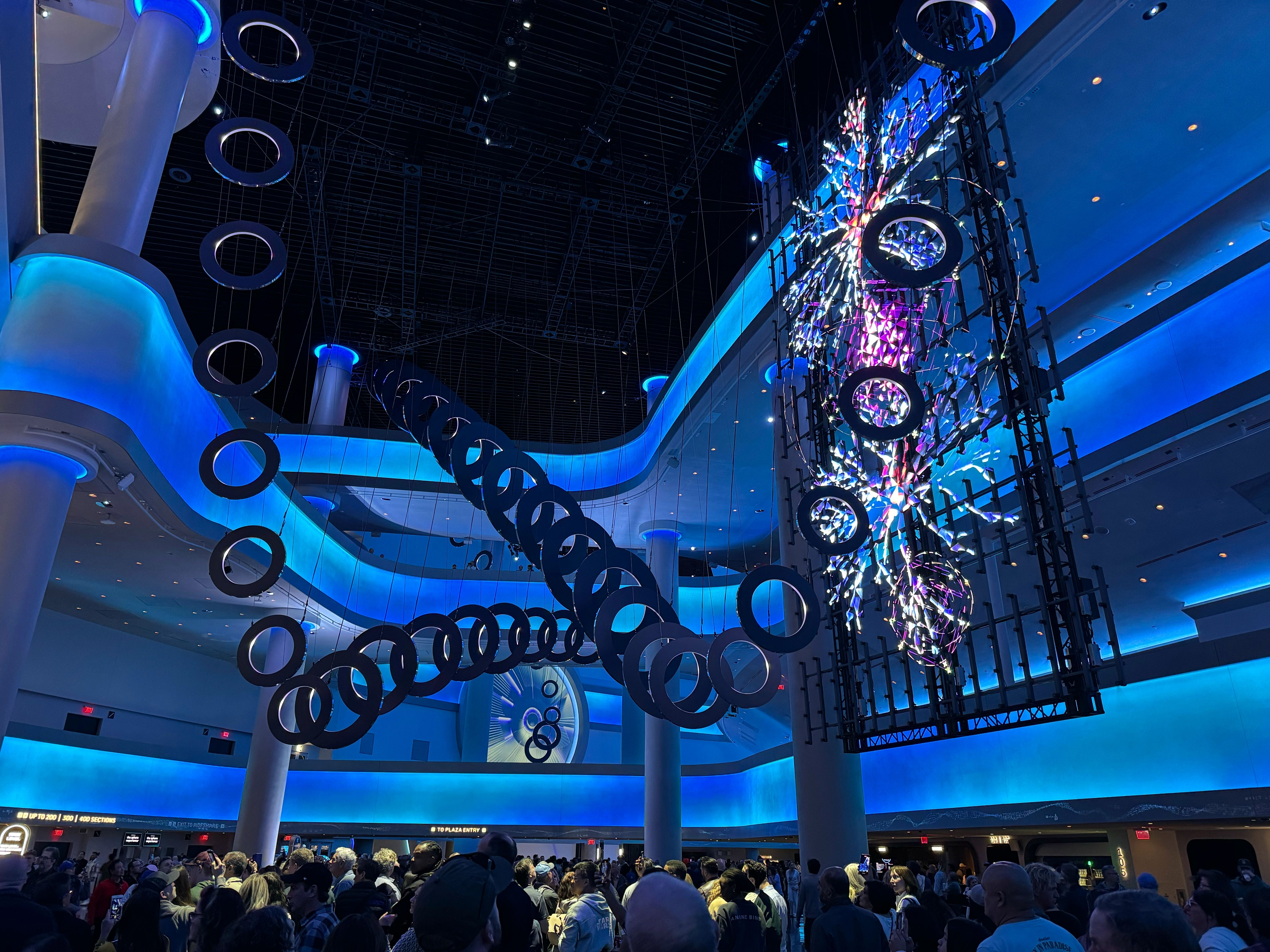 A view inside the Sphere Experience, Las Vegas, Nevada, NV, USA