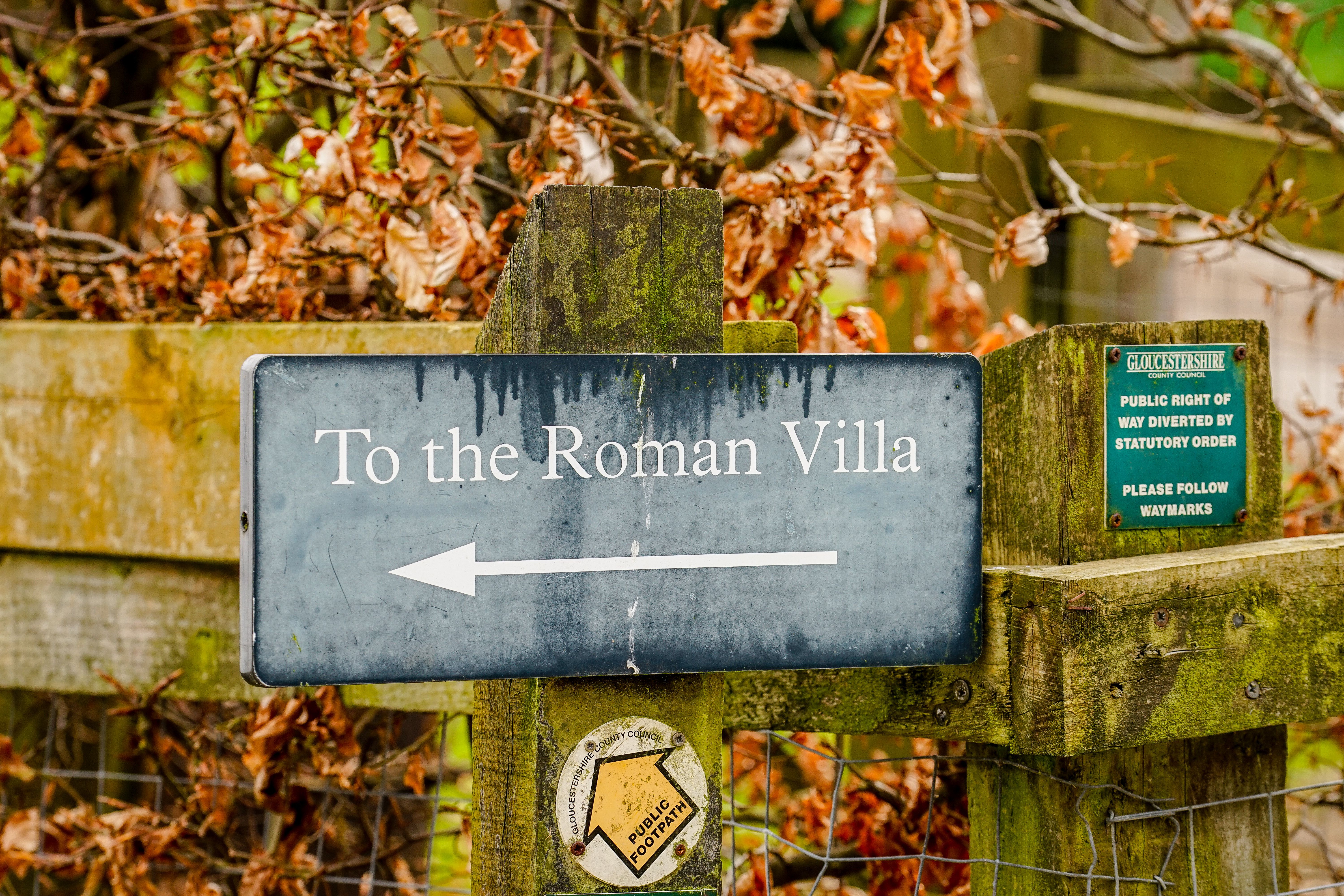 Roman villa in England