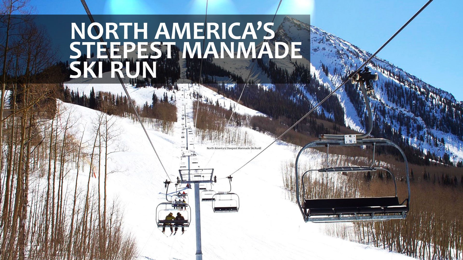 North America&rsquo;s Steepest Manmade Ski Run Is In This Little Colorado