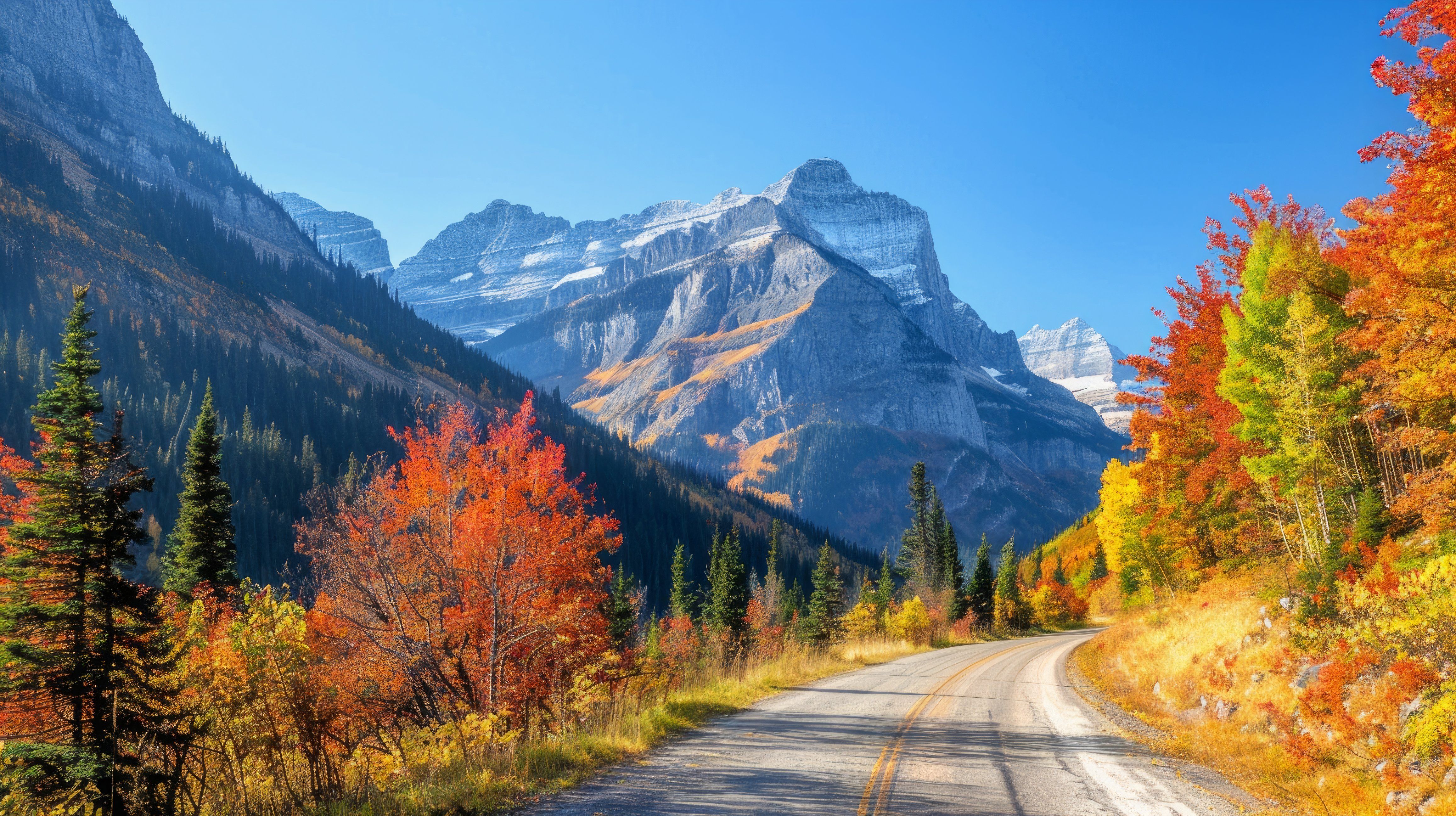 Going to the Sun Road, Glacier National Park, road in North America