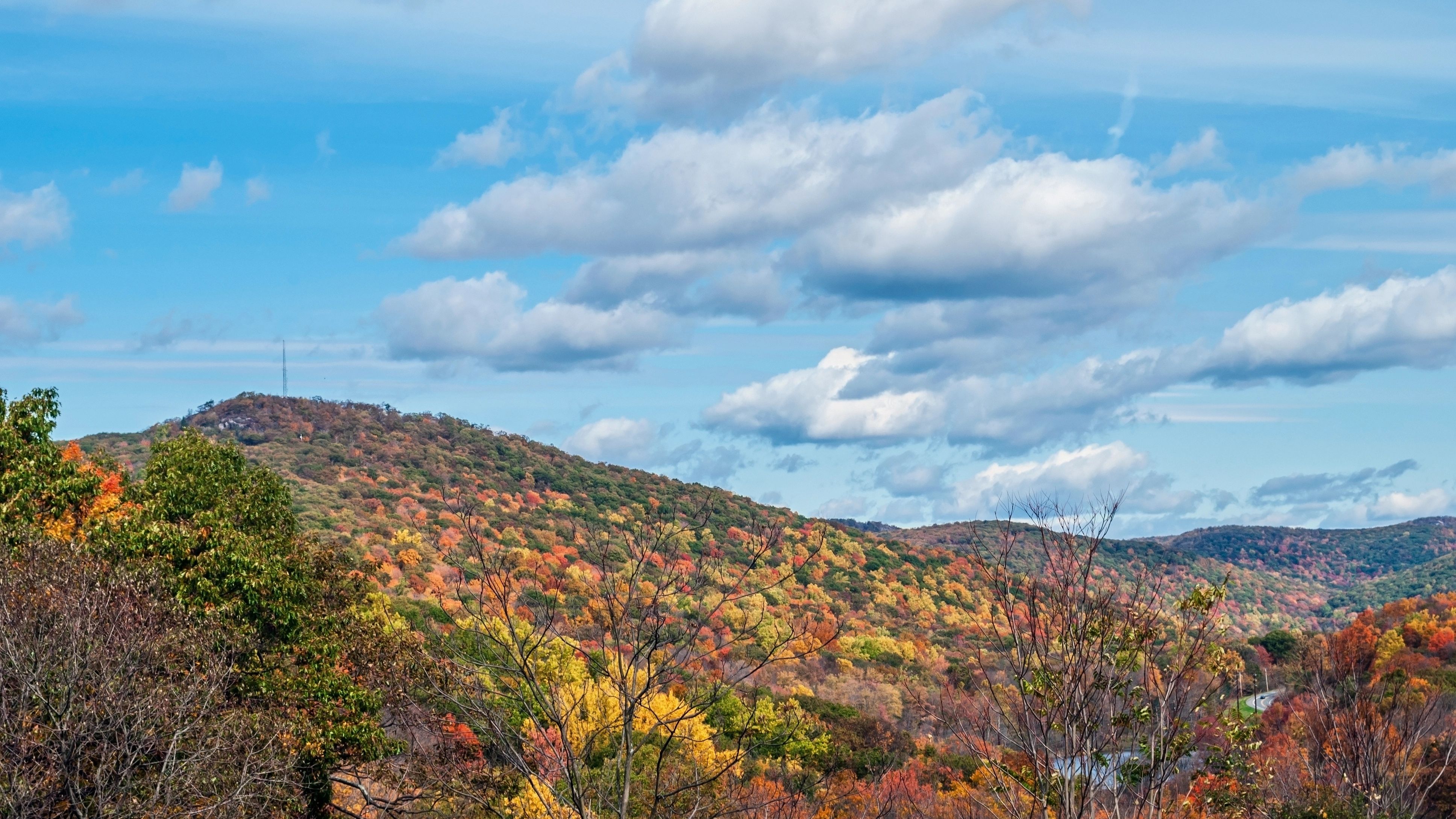 Scenic view at Harriman State Park, NY