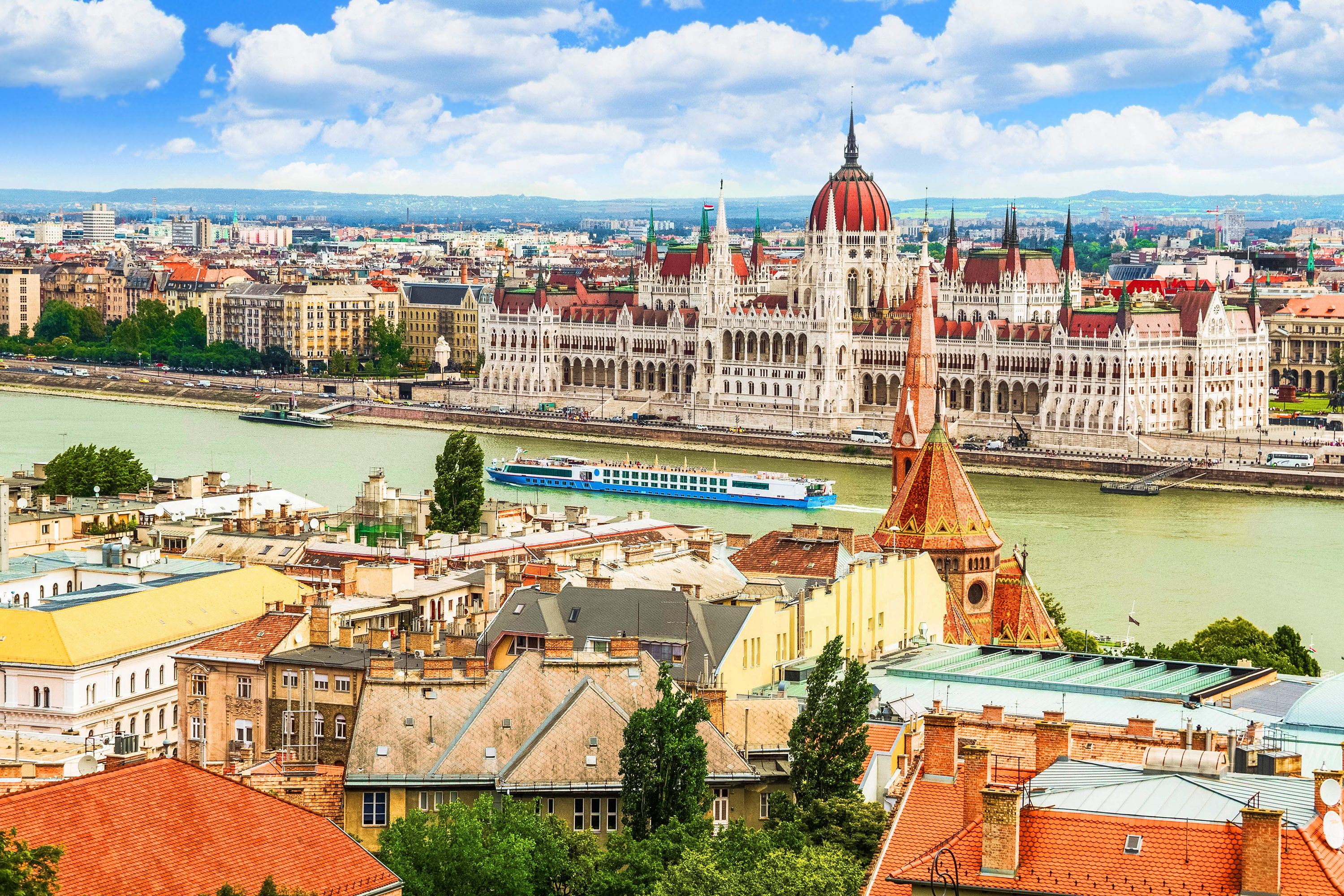 River cruise down Danube River