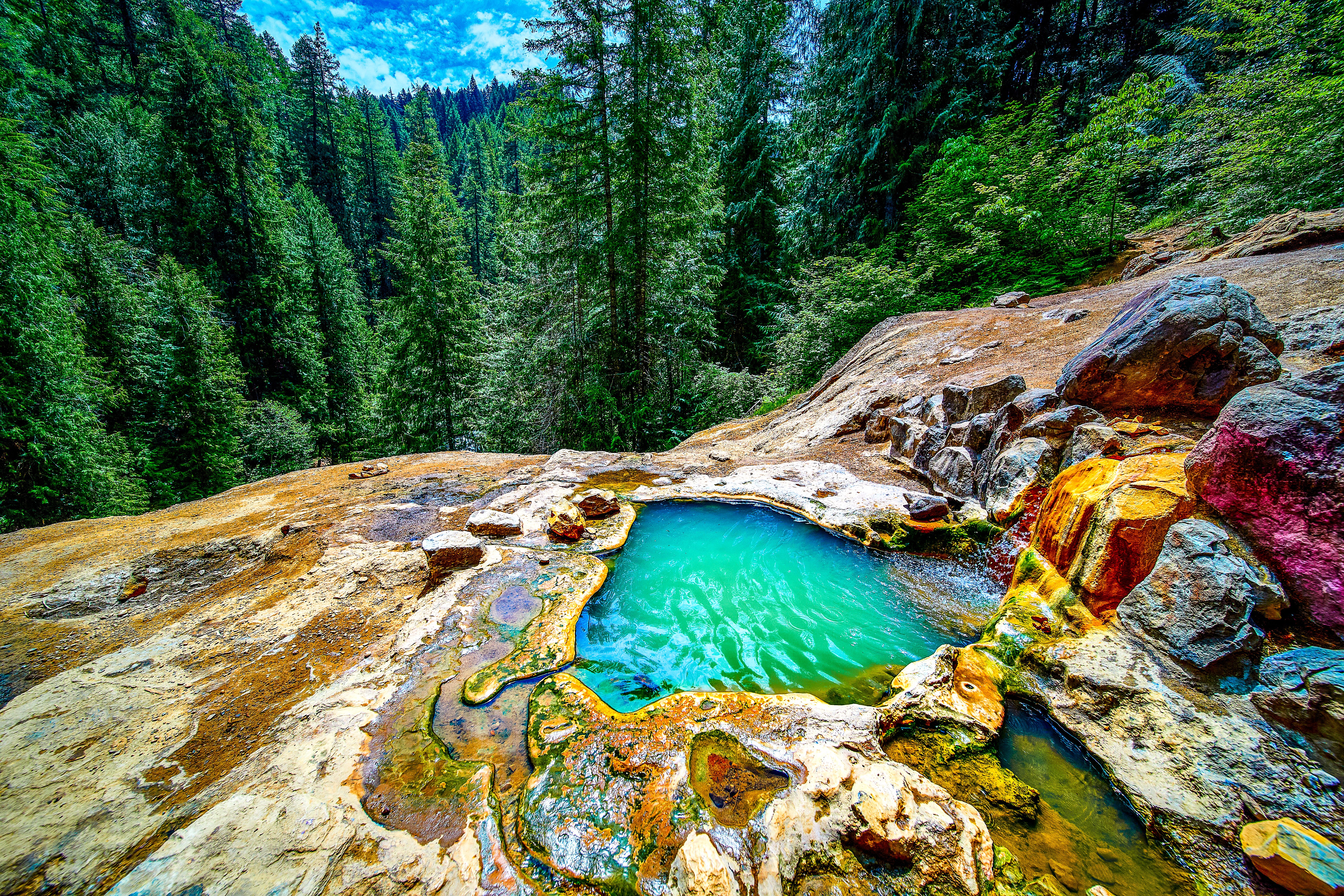 Umpqua Hot Springs, Oregon