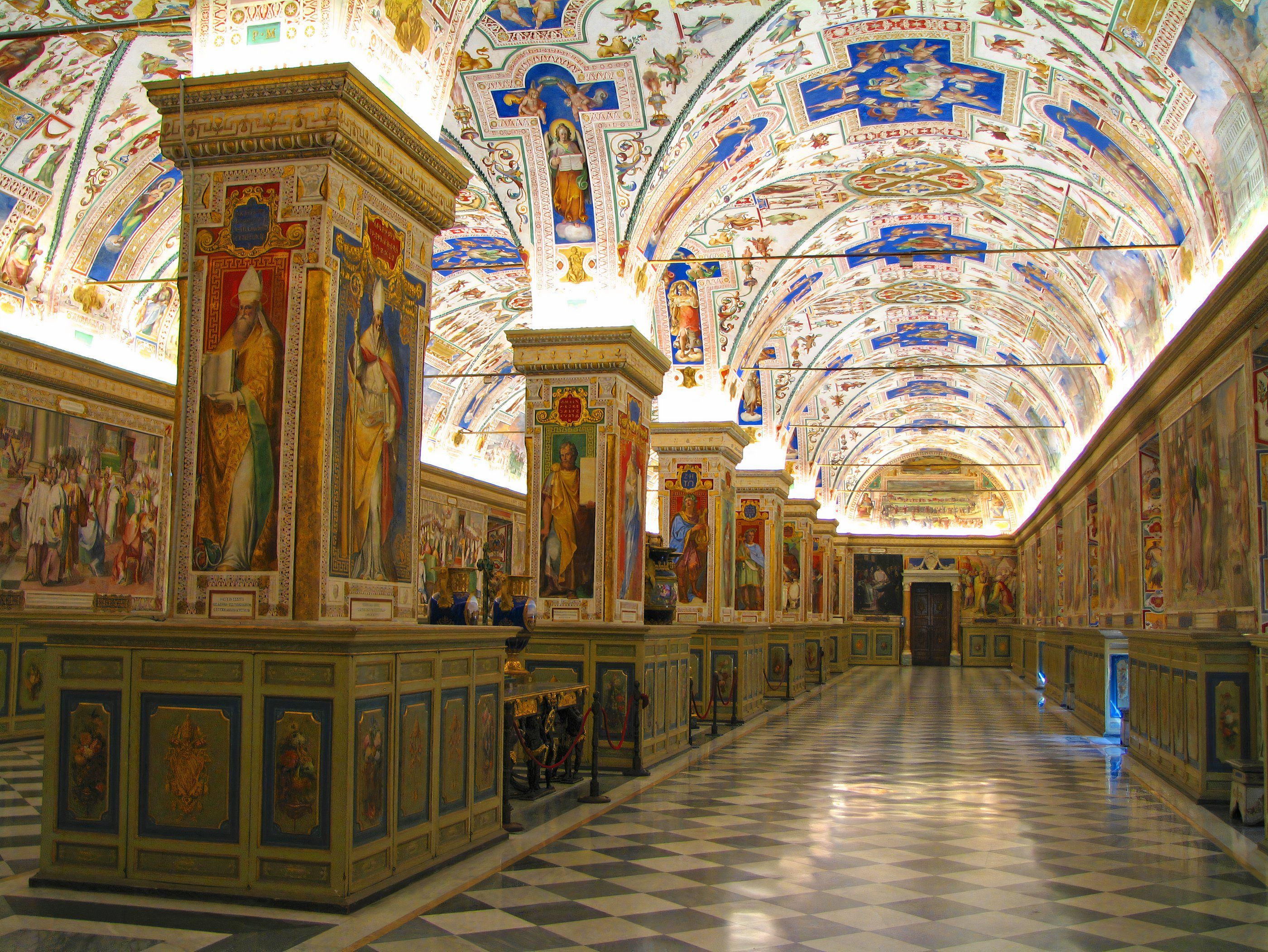 Sistine Hall of the Vatican Library