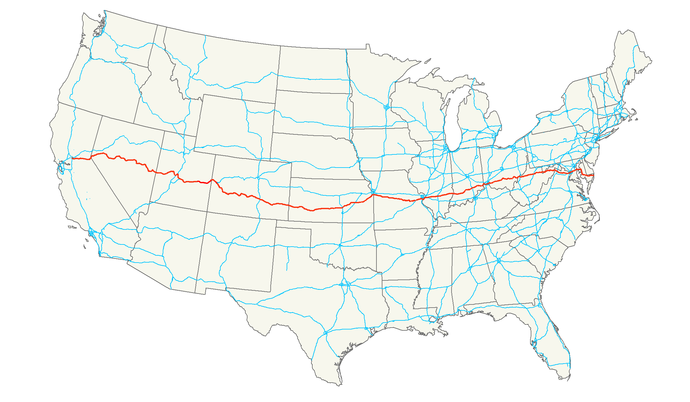 Forget Route 66 The Loneliest Road In America Is The Ultimate Us 50 Map