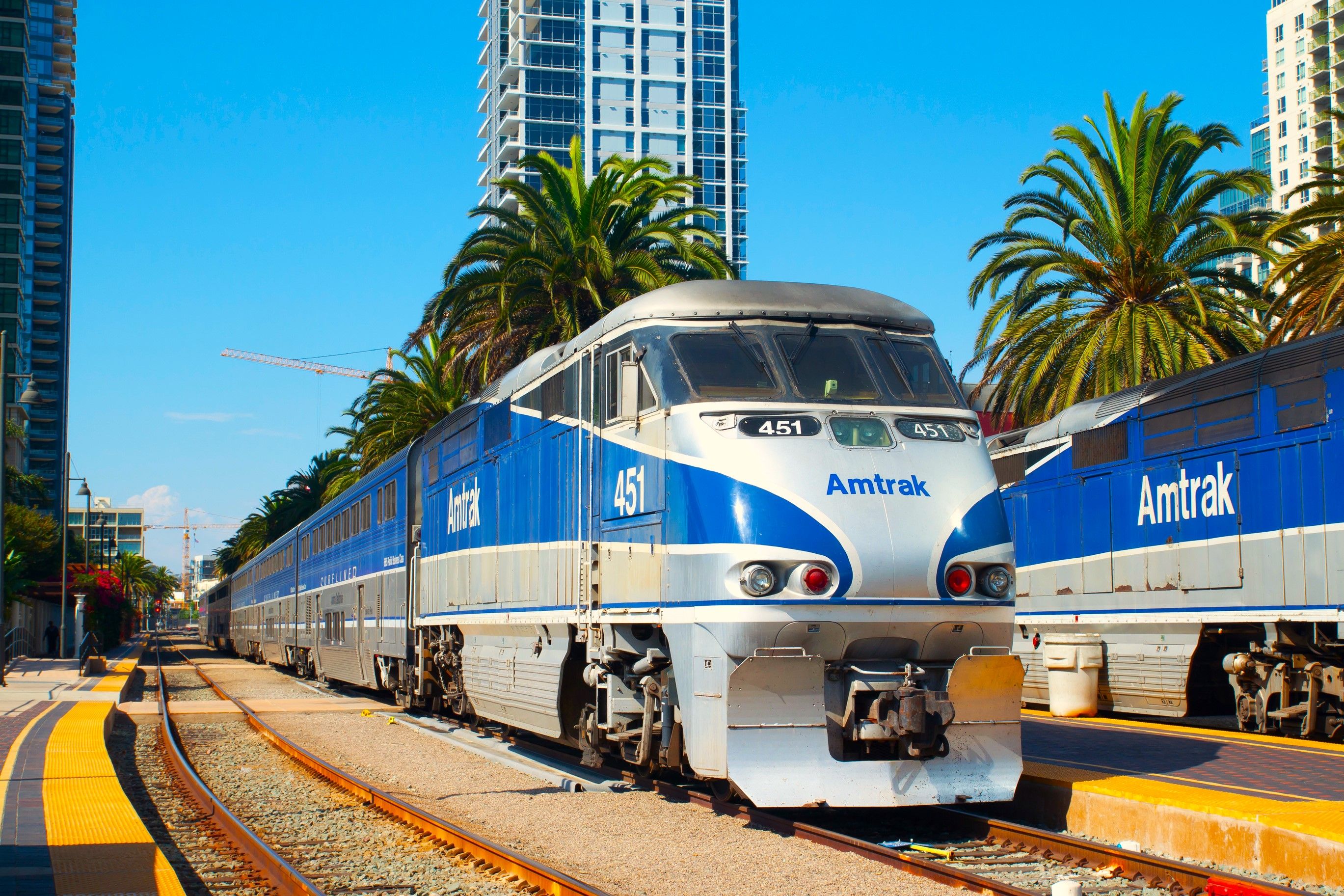 Amtrak train