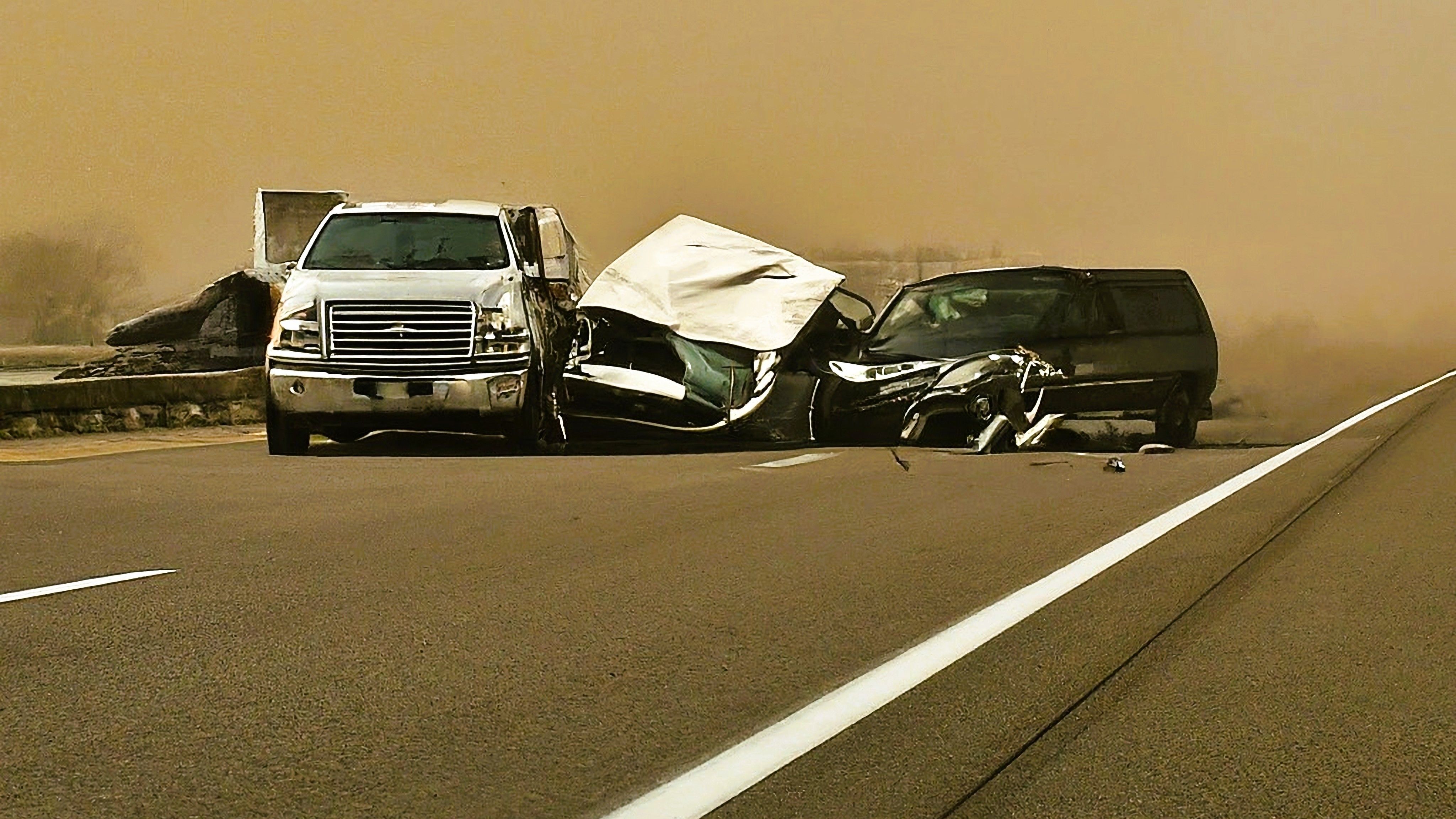 Tragedy Strikes Kansas After Dangerous Dust Storm Causes Massive 71 ...