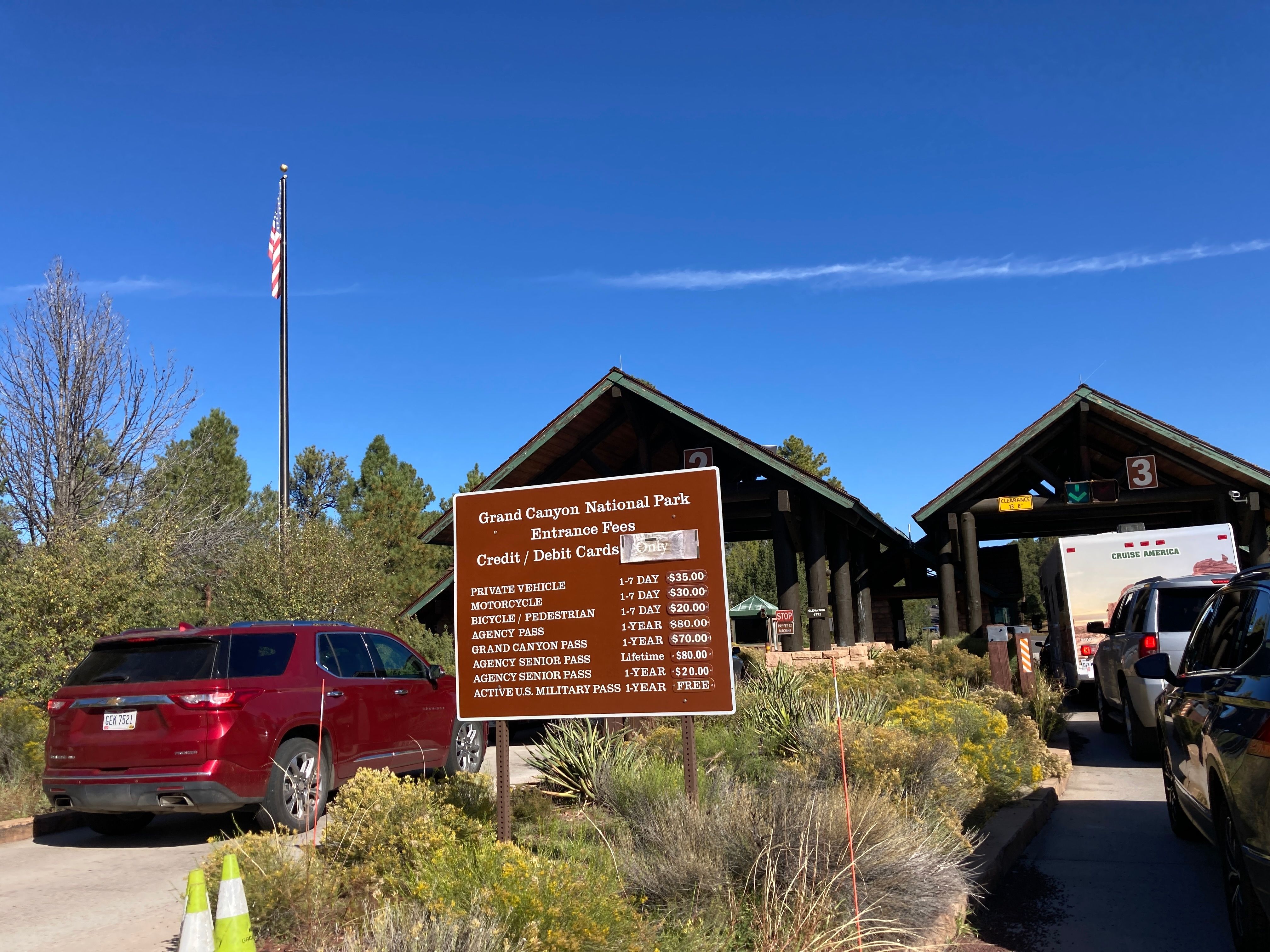 Grand Canyon National Park Entrance
